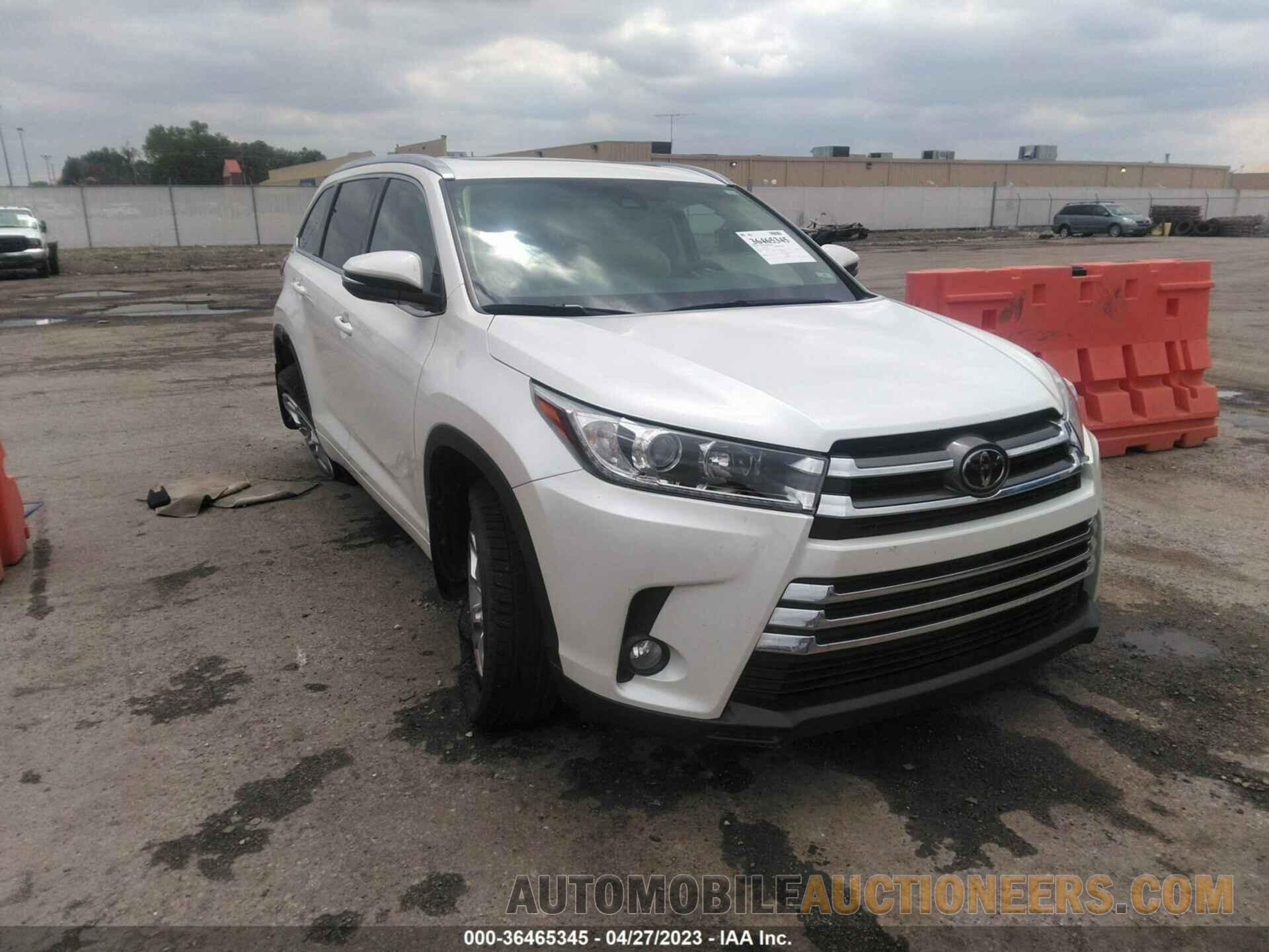 5TDDZRFH2JS832141 TOYOTA HIGHLANDER 2018