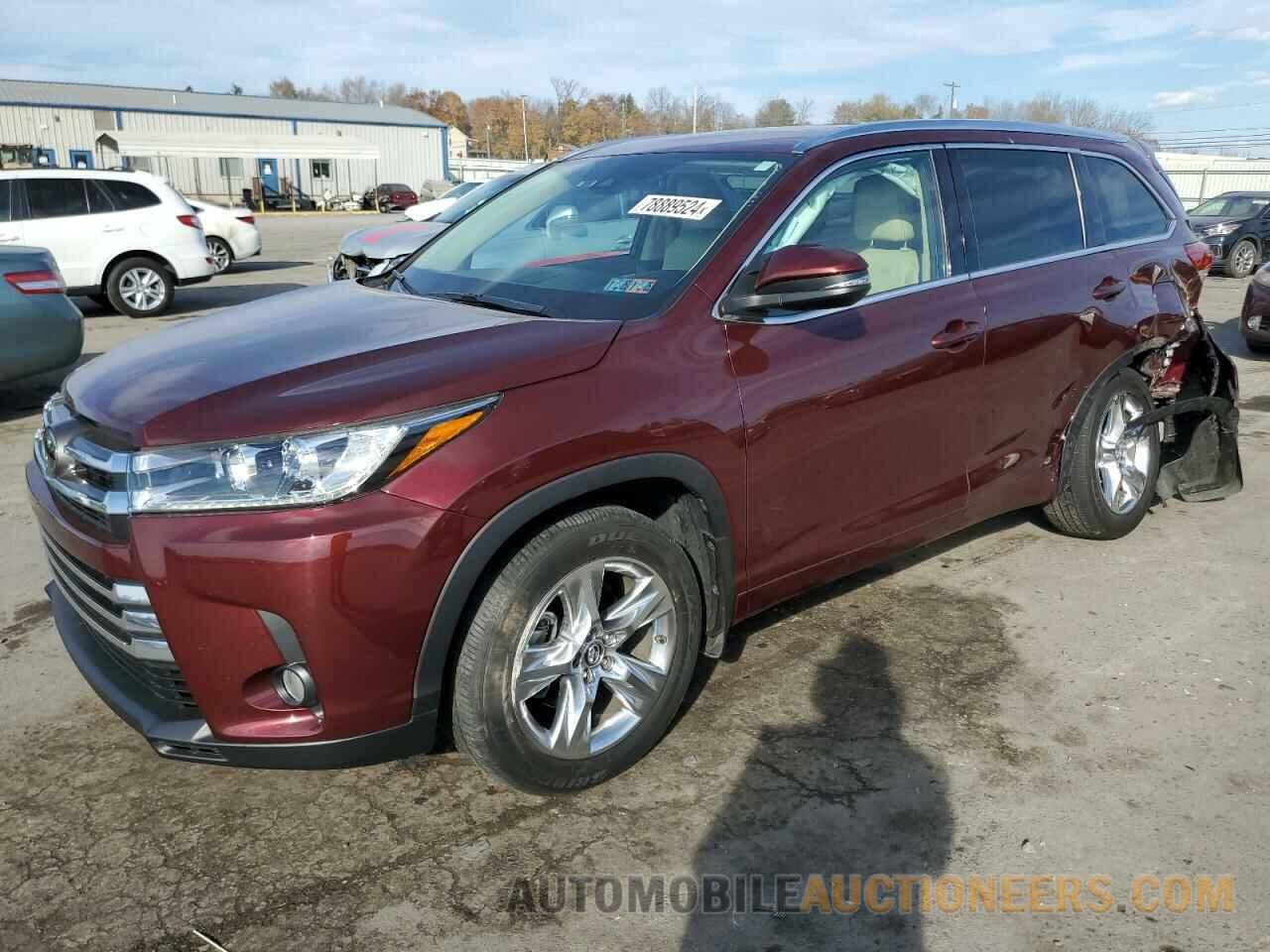 5TDDZRFH2JS878438 TOYOTA HIGHLANDER 2018