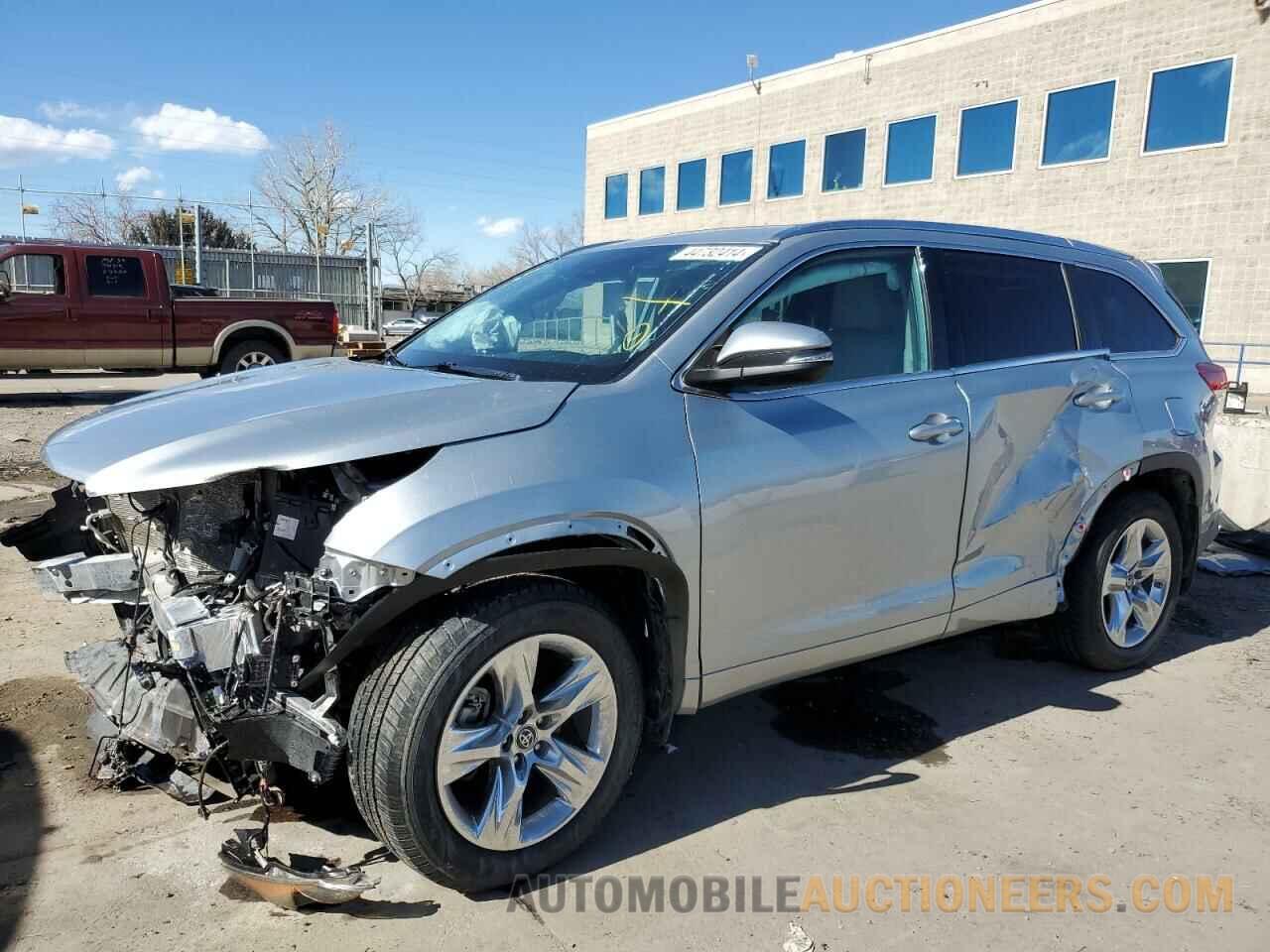 5TDDZRFH2JS880349 TOYOTA HIGHLANDER 2018