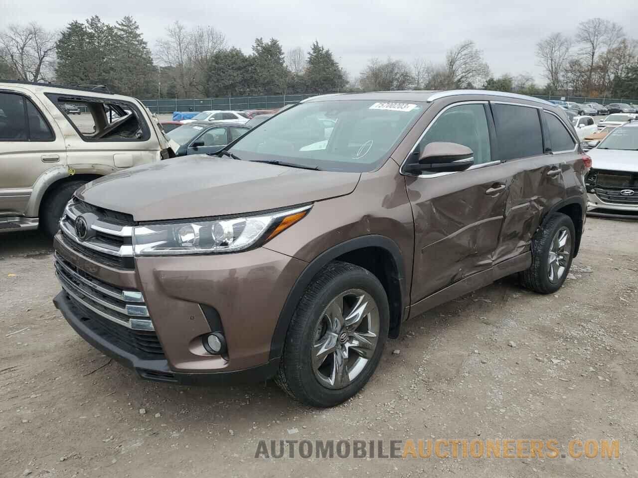 5TDDZRFH2JS908652 TOYOTA HIGHLANDER 2018