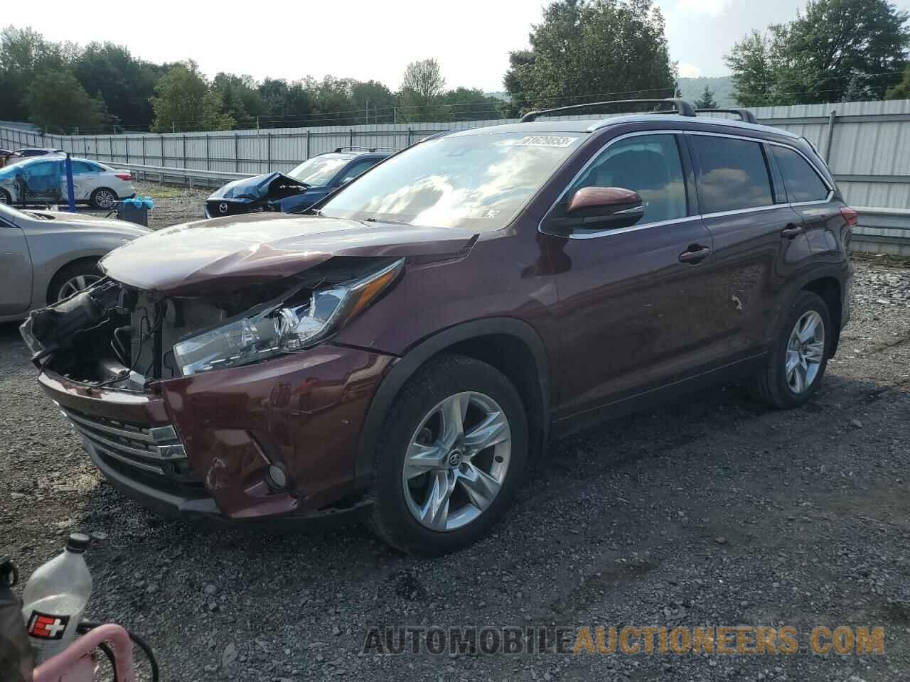 5TDDZRFH2JS913527 TOYOTA HIGHLANDER 2018