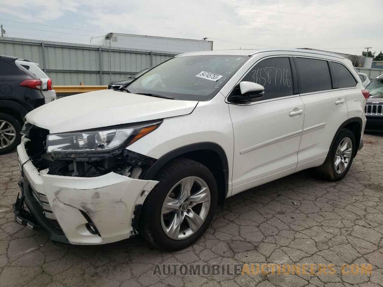 5TDDZRFH2KS726225 TOYOTA HIGHLANDER 2019