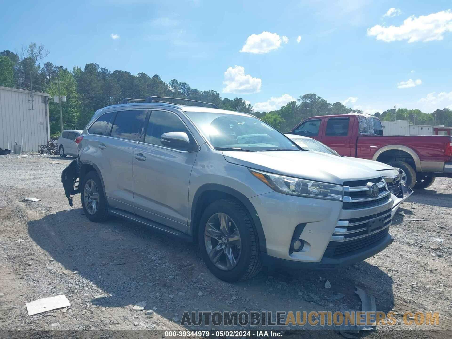 5TDDZRFH3HS369324 TOYOTA HIGHLANDER 2017