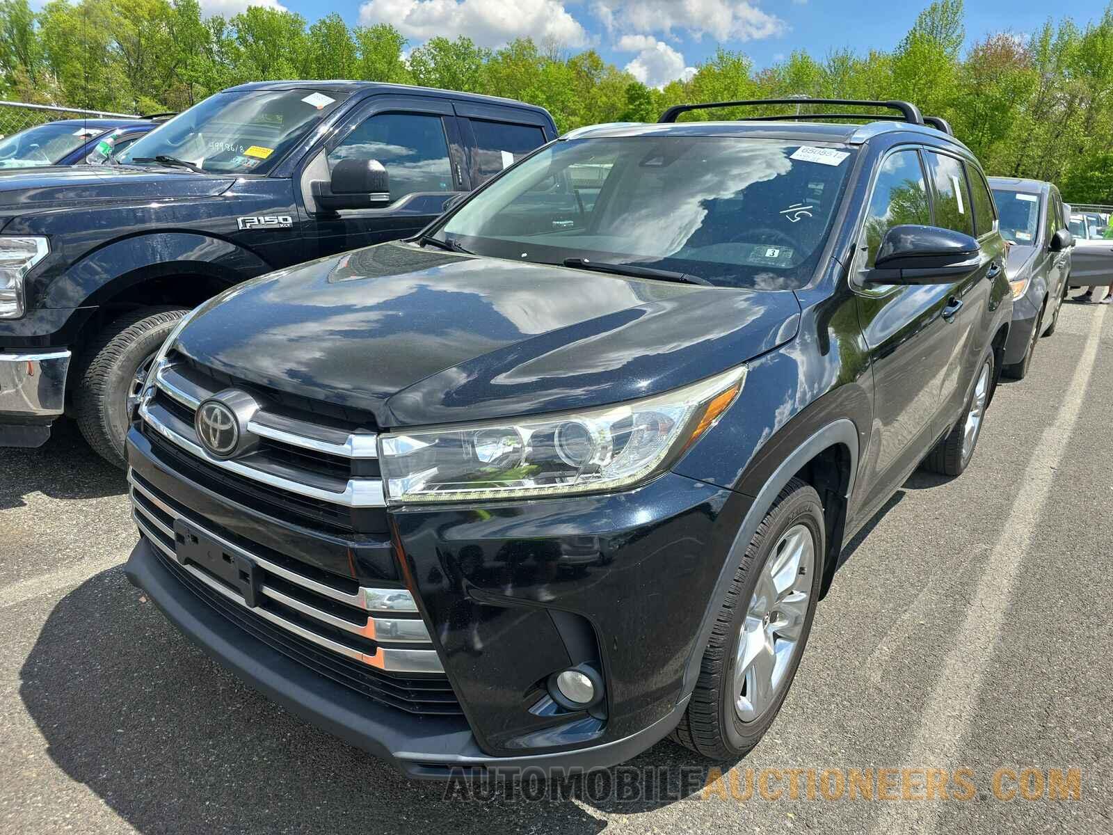 5TDDZRFH3HS374684 Toyota Highlander 2017