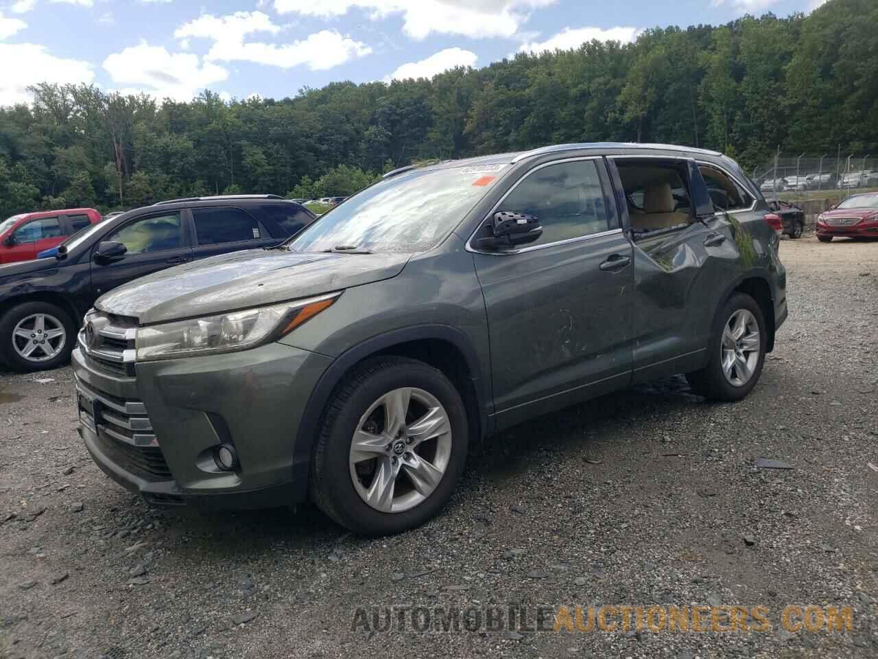 5TDDZRFH3HS407750 TOYOTA HIGHLANDER 2017