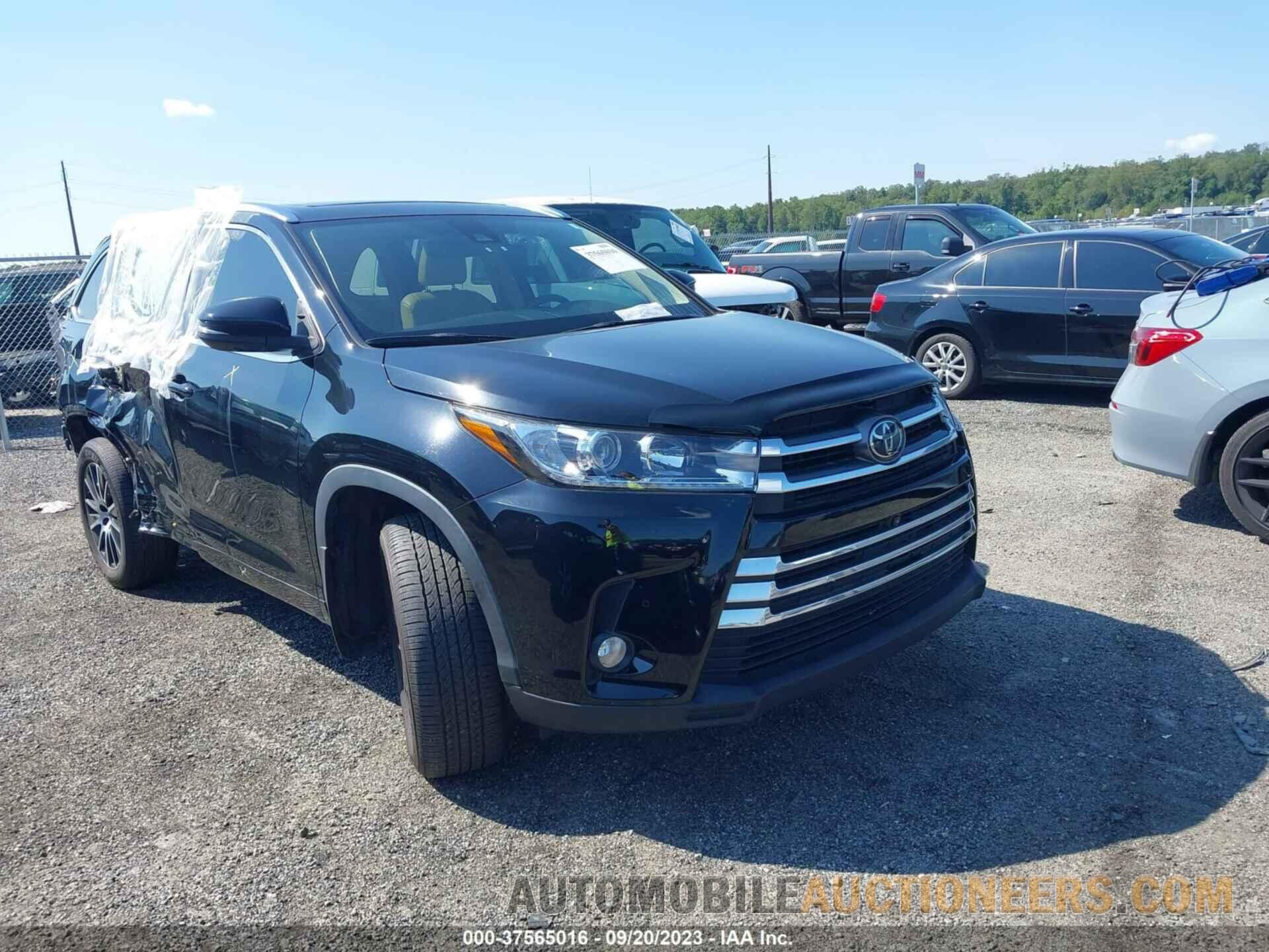 5TDDZRFH3HS427965 TOYOTA HIGHLANDER 2017