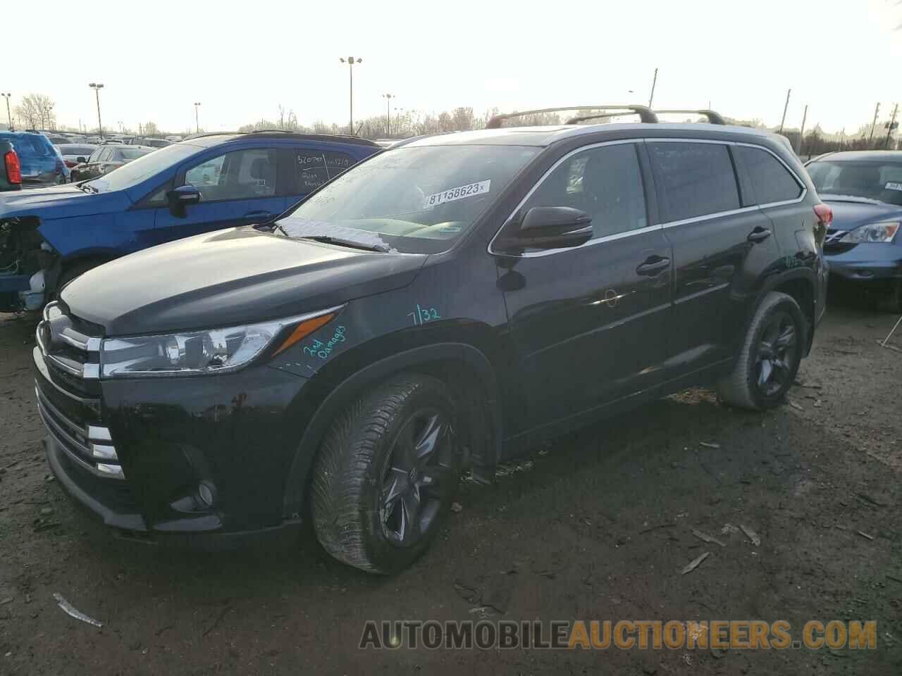 5TDDZRFH3HS428775 TOYOTA HIGHLANDER 2017