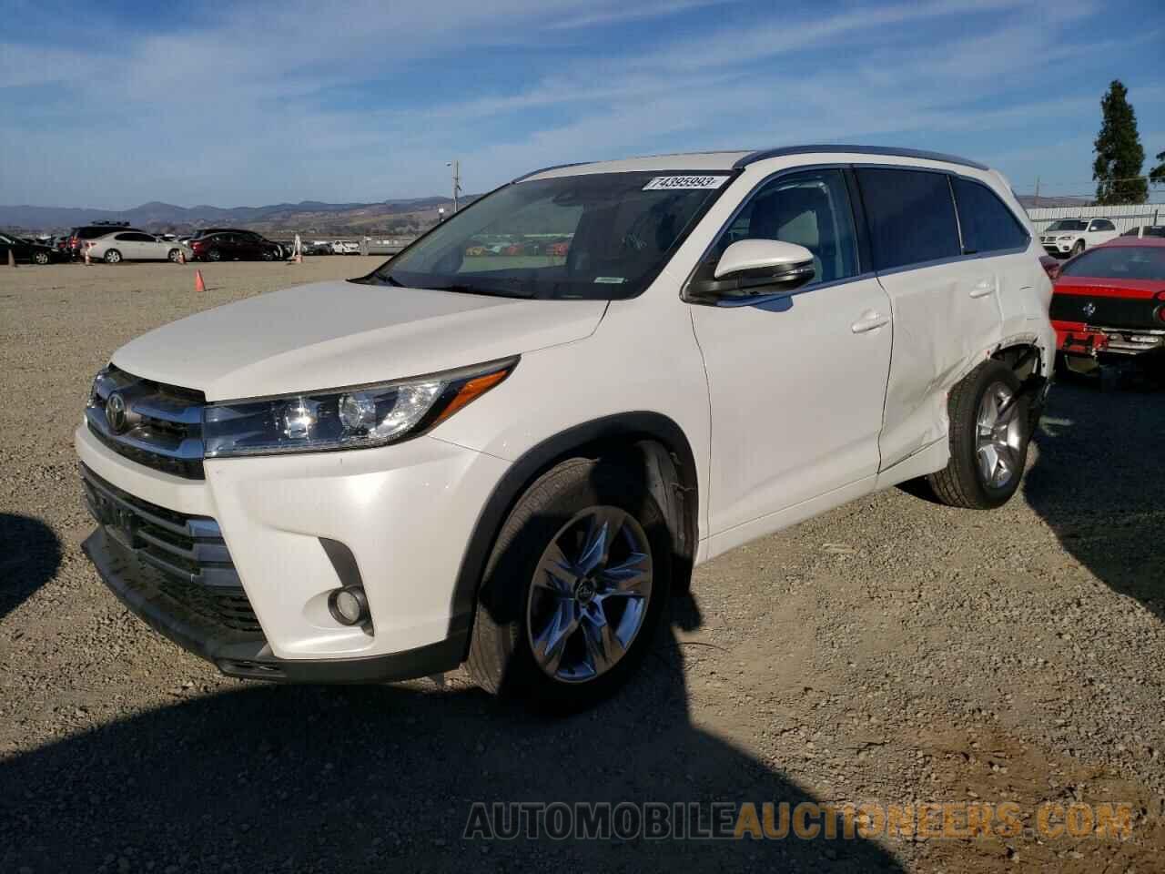 5TDDZRFH3HS473375 TOYOTA HIGHLANDER 2017