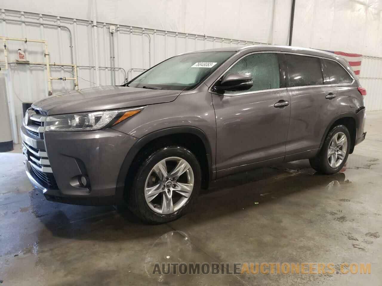 5TDDZRFH3JS801884 TOYOTA HIGHLANDER 2018