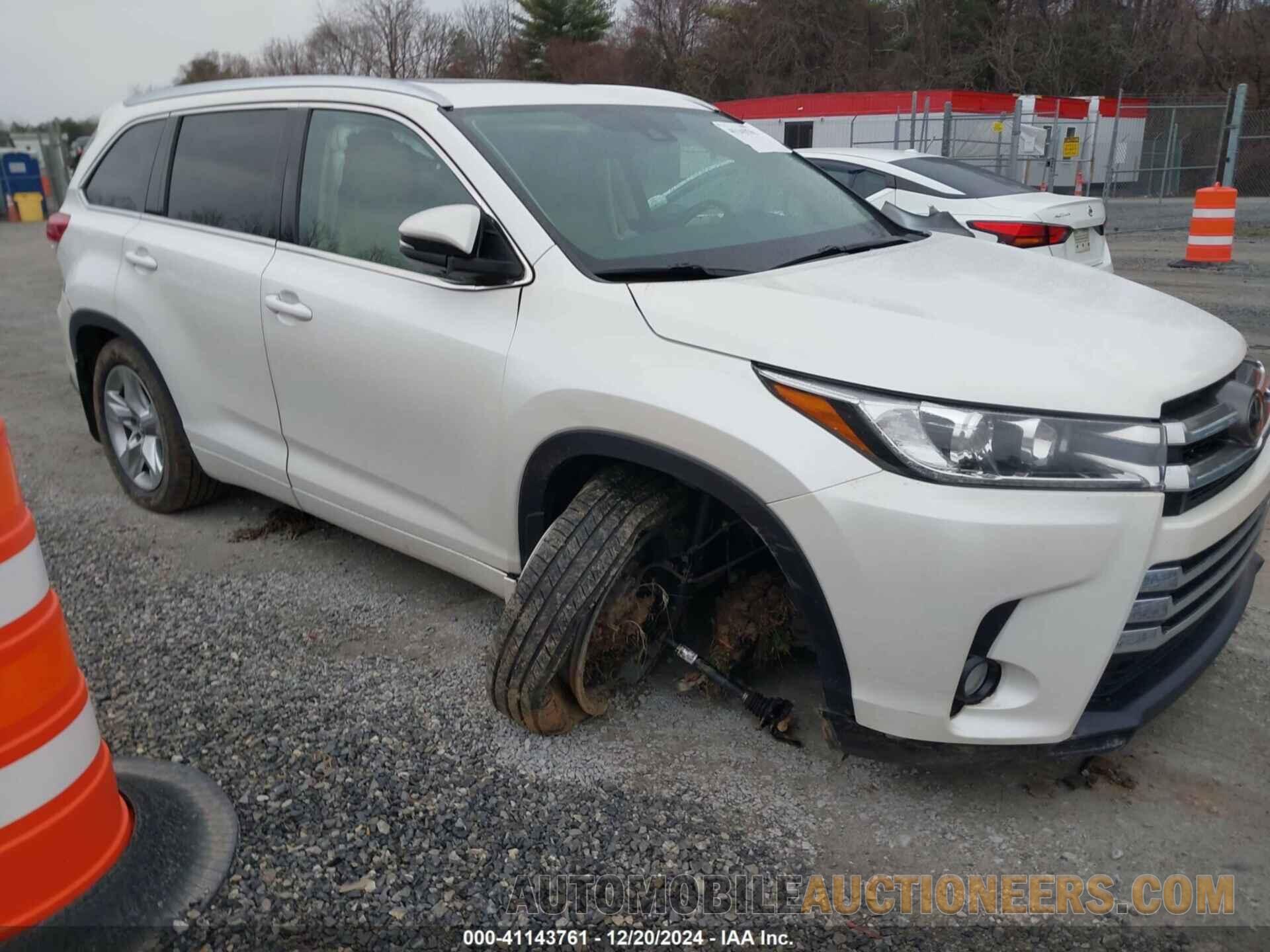 5TDDZRFH3JS851670 TOYOTA HIGHLANDER 2018