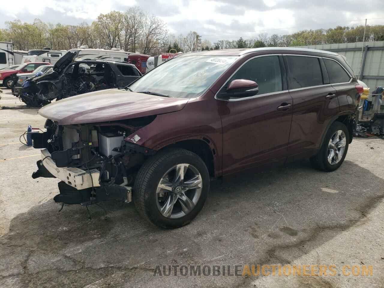 5TDDZRFH3JS891800 TOYOTA HIGHLANDER 2018