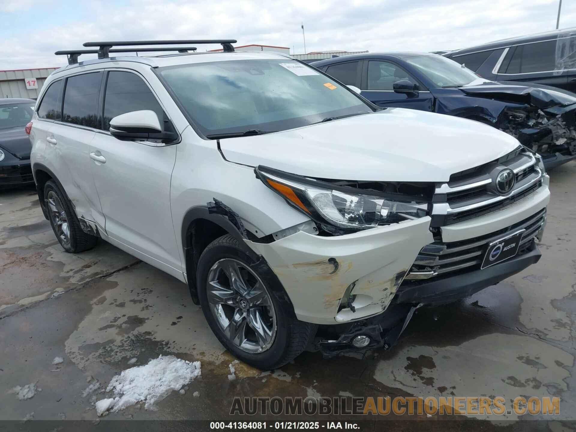 5TDDZRFH3JS914704 TOYOTA HIGHLANDER 2018