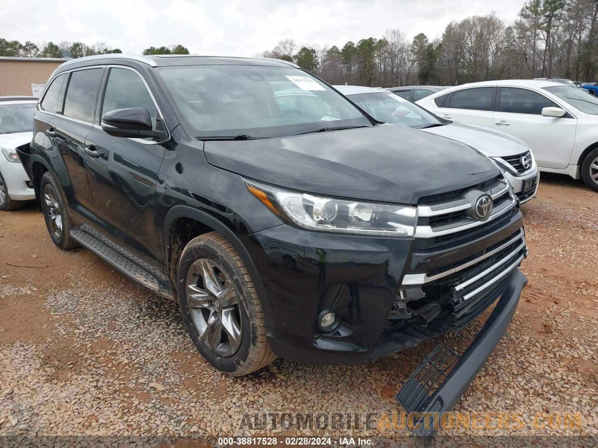 5TDDZRFH3KS727853 TOYOTA HIGHLANDER 2019