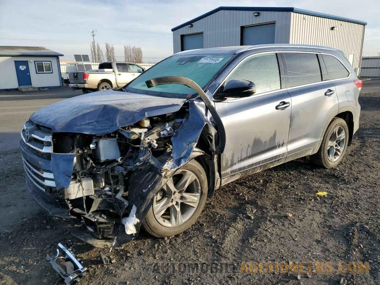 5TDDZRFH3KS735936 TOYOTA HIGHLANDER 2019