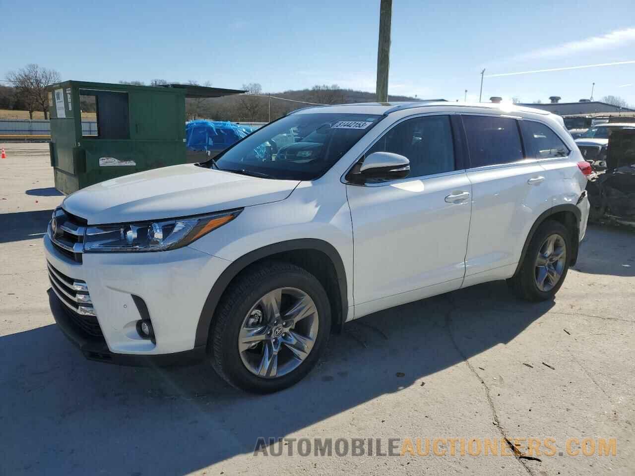 5TDDZRFH3KS736603 TOYOTA HIGHLANDER 2019