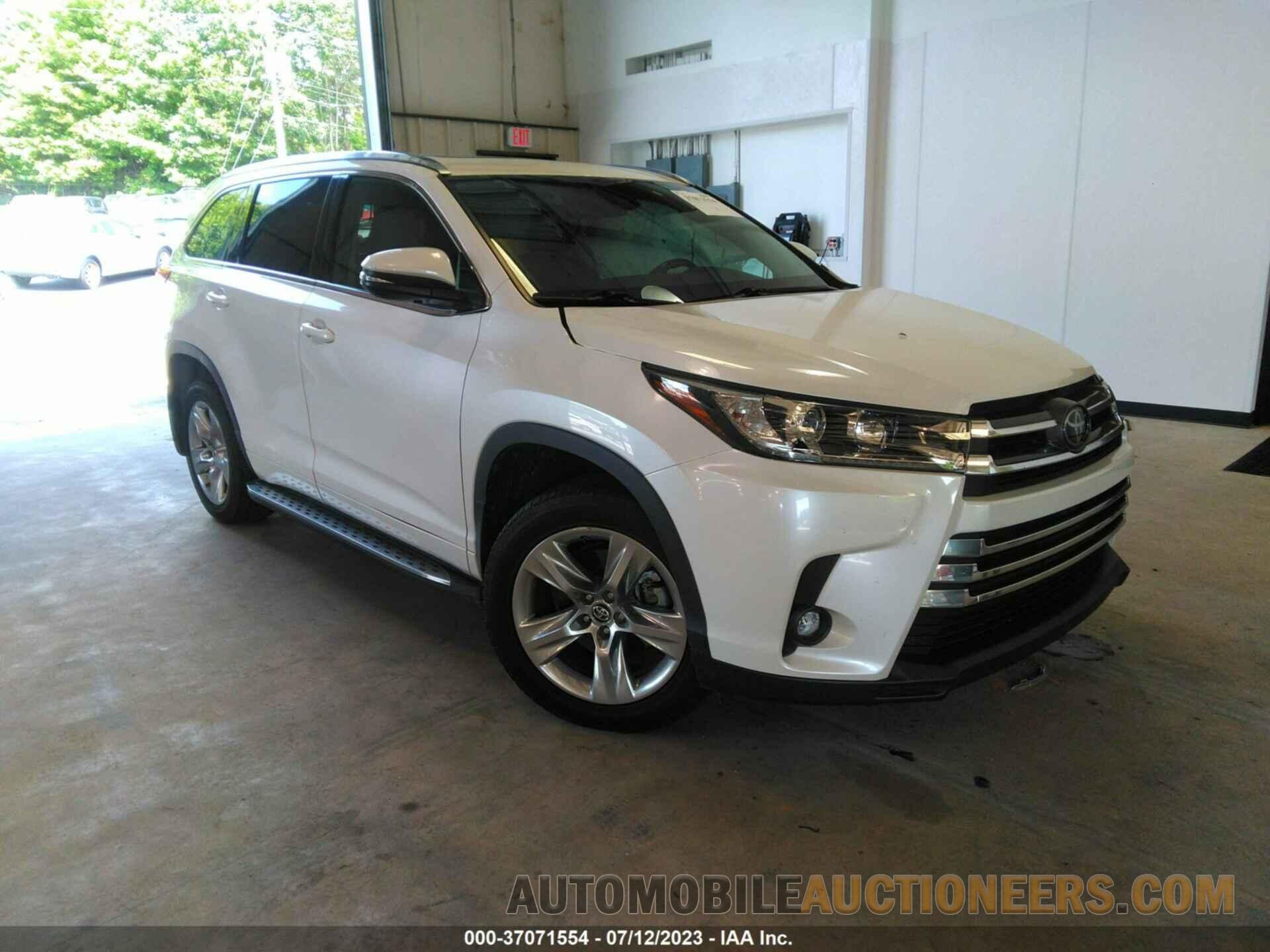 5TDDZRFH3KS922934 TOYOTA HIGHLANDER 2019