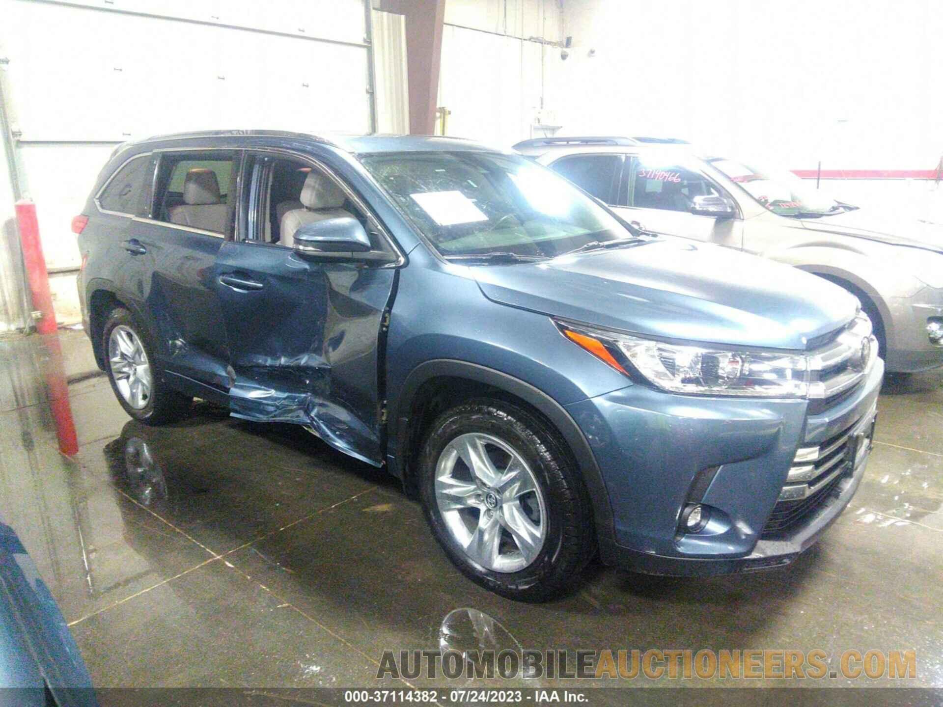 5TDDZRFH3KS939832 TOYOTA HIGHLANDER 2019