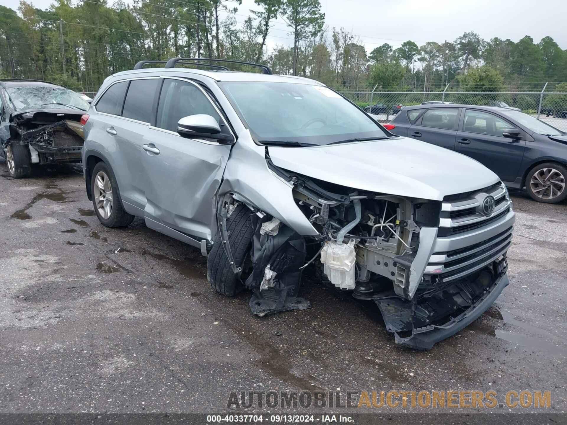 5TDDZRFH3KS944545 TOYOTA HIGHLANDER 2019