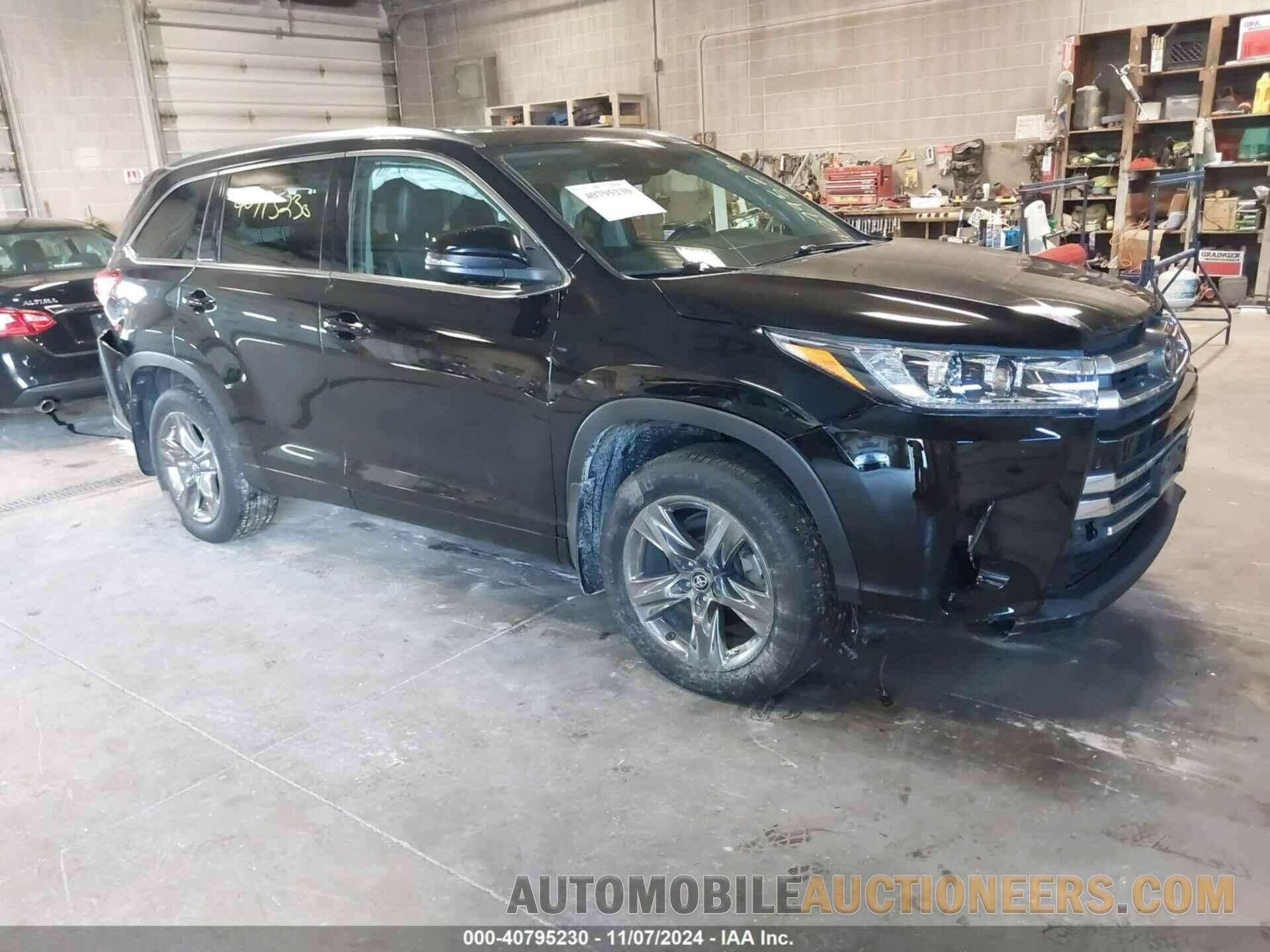 5TDDZRFH3KS984091 TOYOTA HIGHLANDER 2019