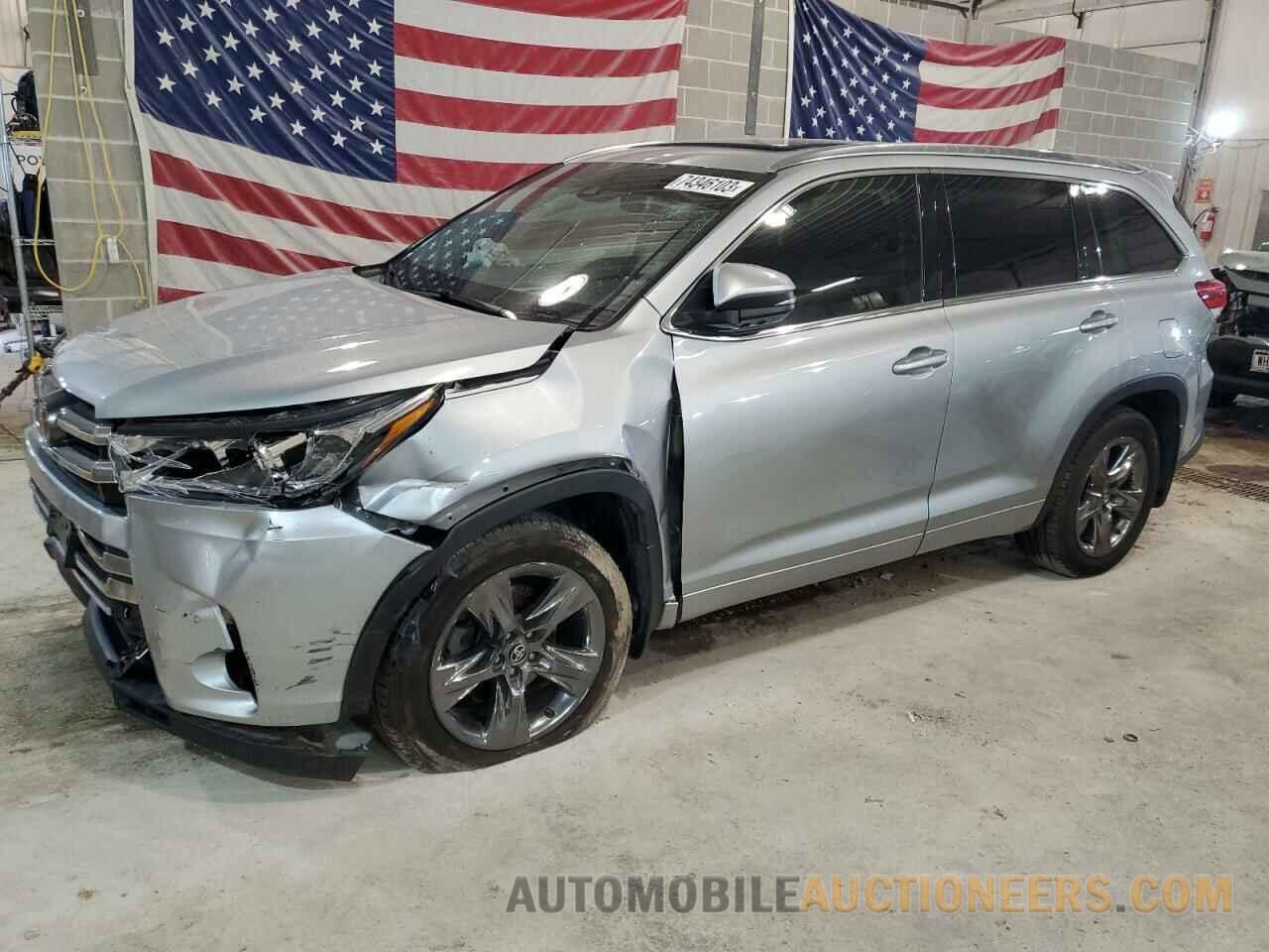 5TDDZRFH4HS391462 TOYOTA HIGHLANDER 2017