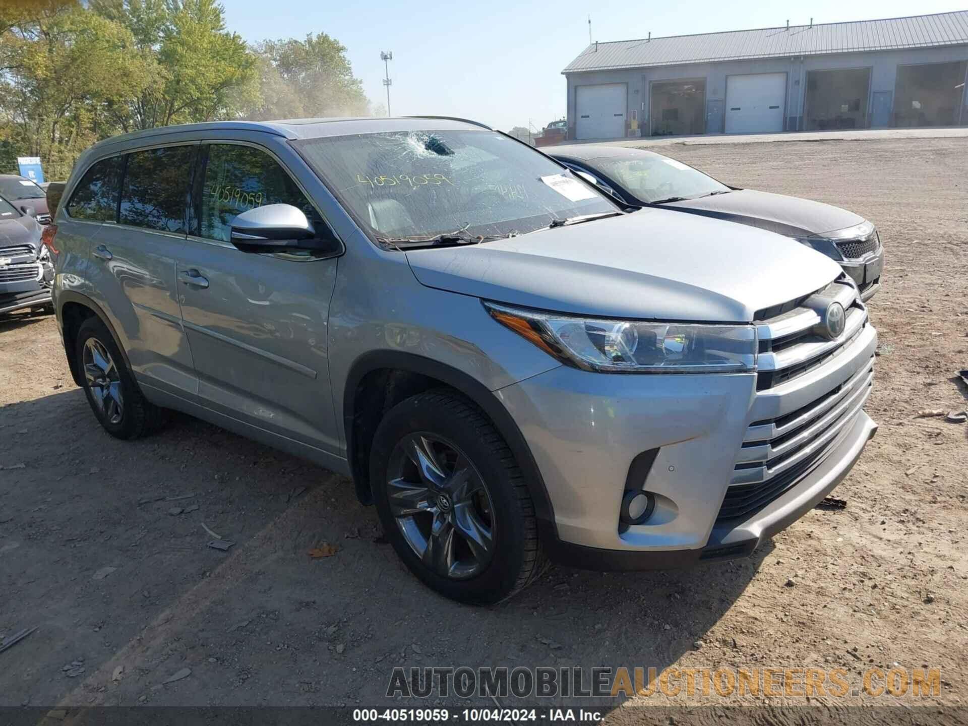 5TDDZRFH4HS405165 TOYOTA HIGHLANDER 2017