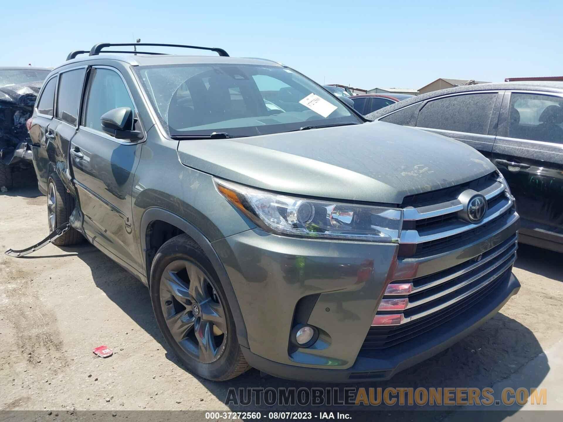 5TDDZRFH4HS423181 TOYOTA HIGHLANDER 2017