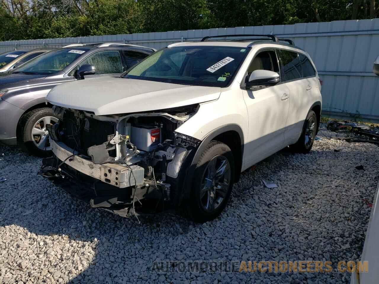 5TDDZRFH4HS435766 TOYOTA HIGHLANDER 2017