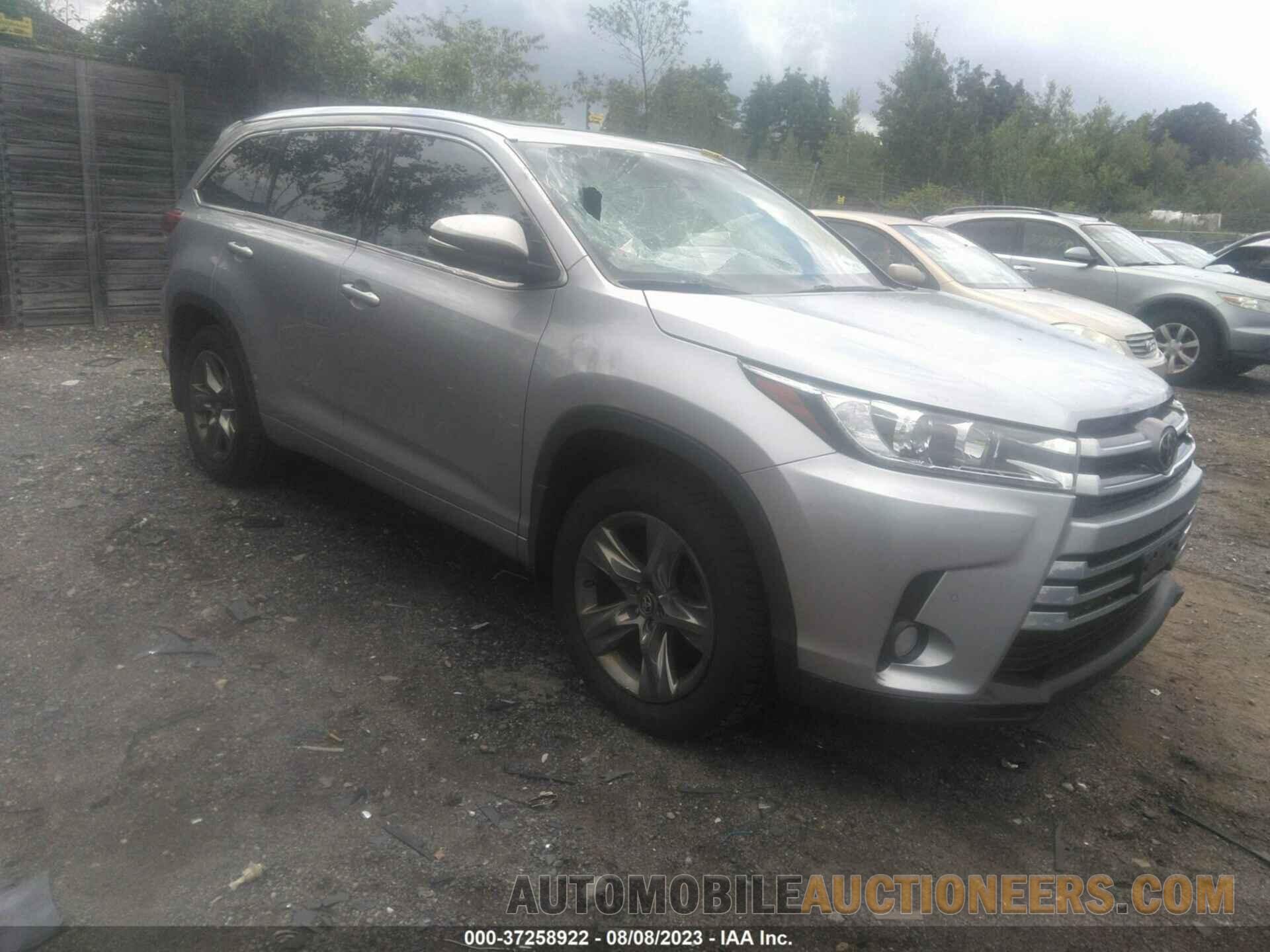 5TDDZRFH4HS439509 TOYOTA HIGHLANDER 2017