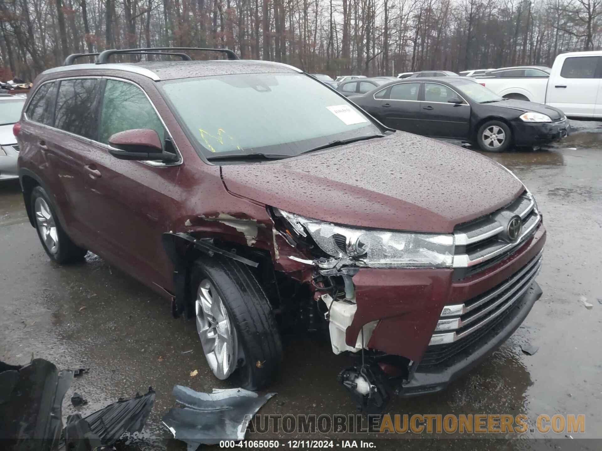 5TDDZRFH4HS468864 TOYOTA HIGHLANDER 2017