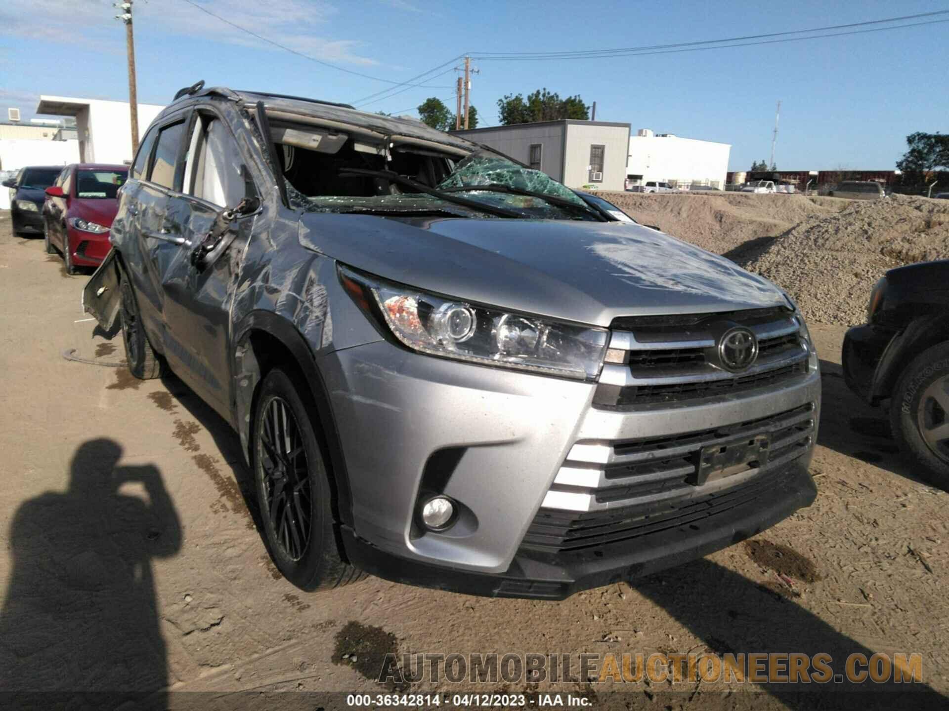 5TDDZRFH4JS496394 TOYOTA HIGHLANDER 2018