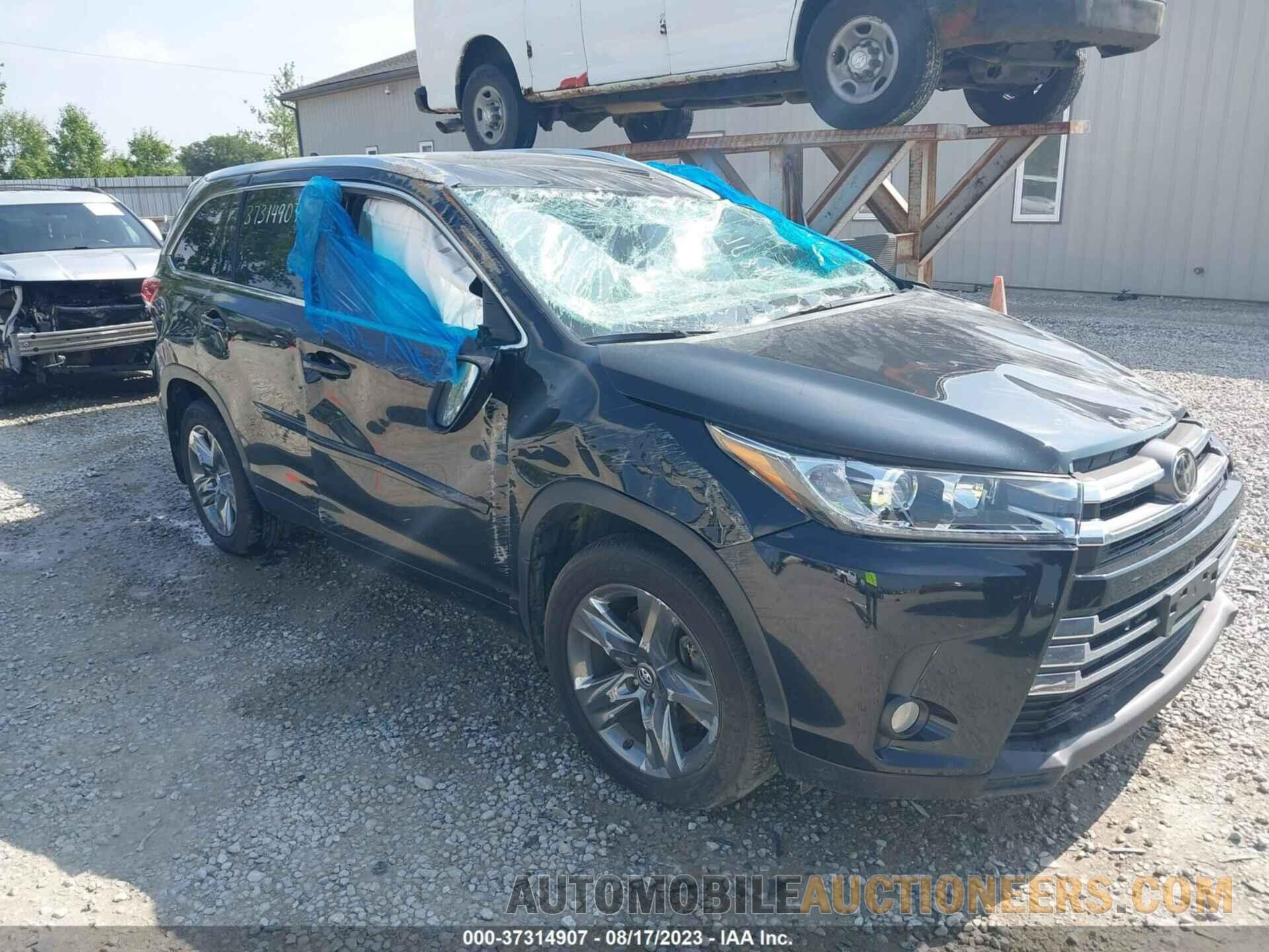 5TDDZRFH4JS801781 TOYOTA HIGHLANDER 2018