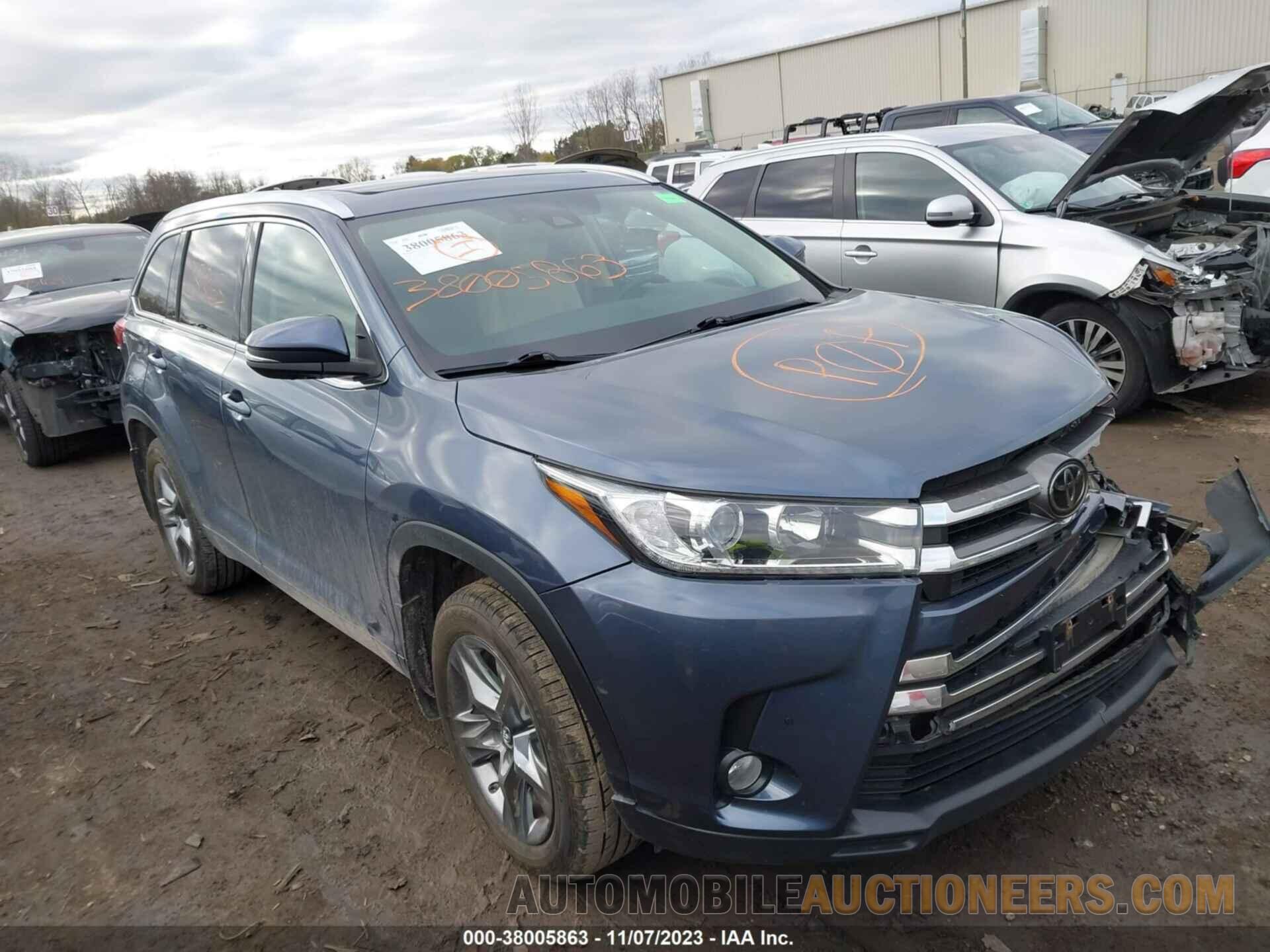 5TDDZRFH4JS806916 TOYOTA HIGHLANDER 2018