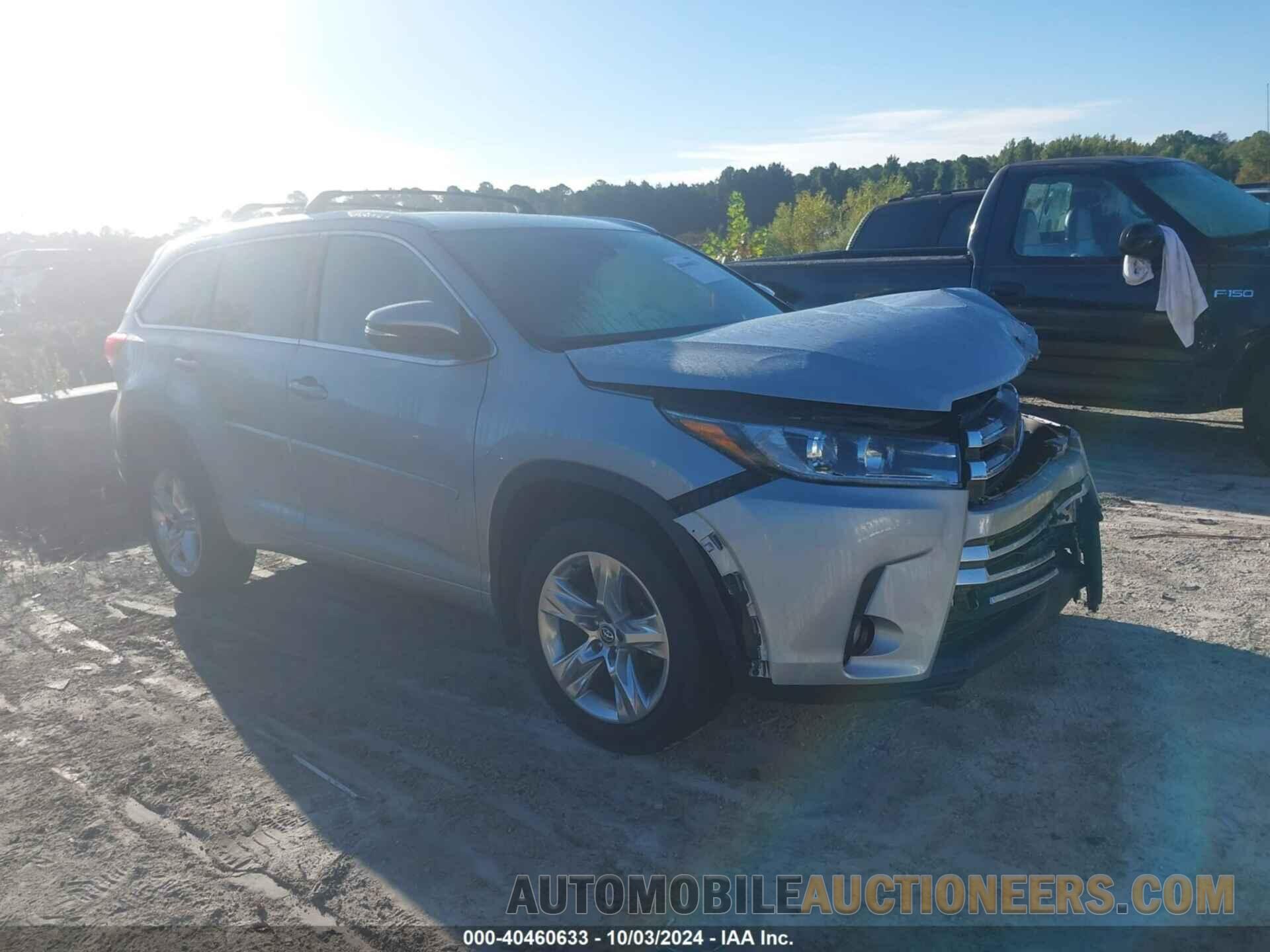 5TDDZRFH4JS811484 TOYOTA HIGHLANDER 2018