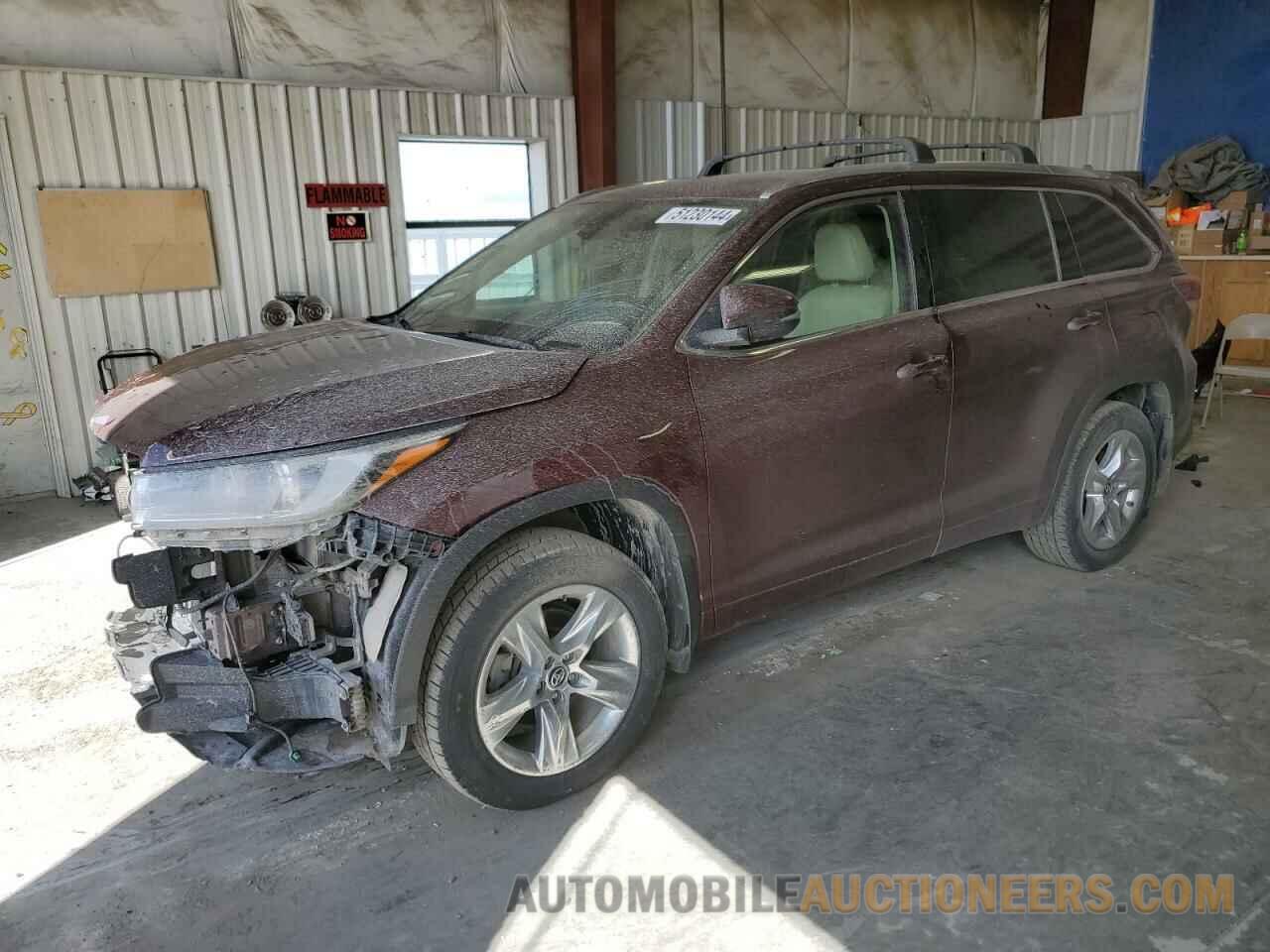 5TDDZRFH4JS835073 TOYOTA HIGHLANDER 2018