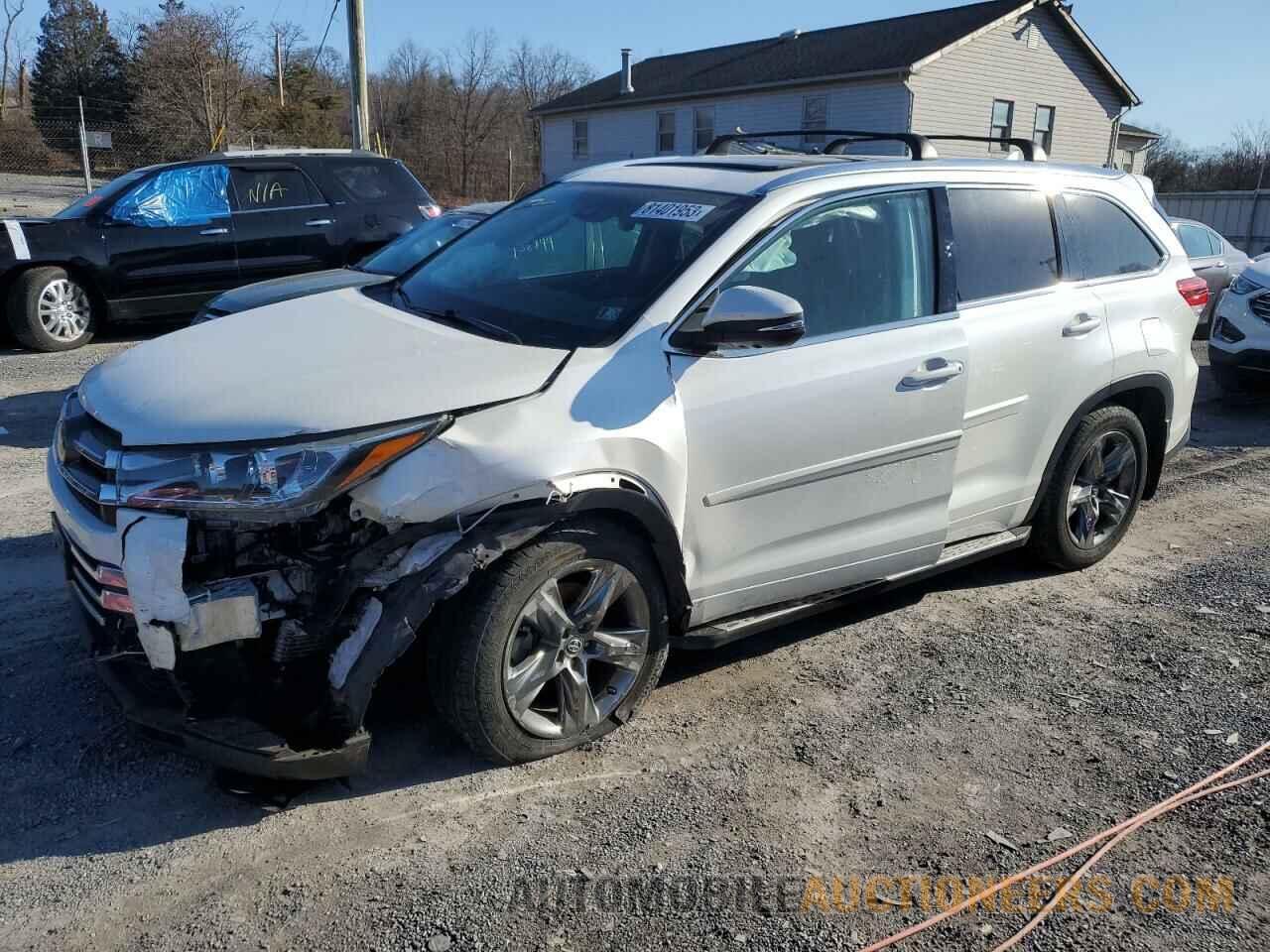 5TDDZRFH4JS870020 TOYOTA HIGHLANDER 2018