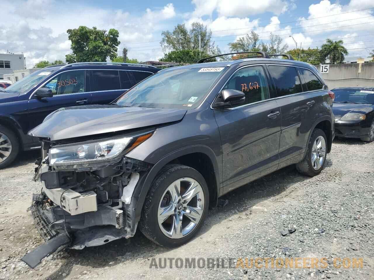 5TDDZRFH4JS883348 TOYOTA HIGHLANDER 2018