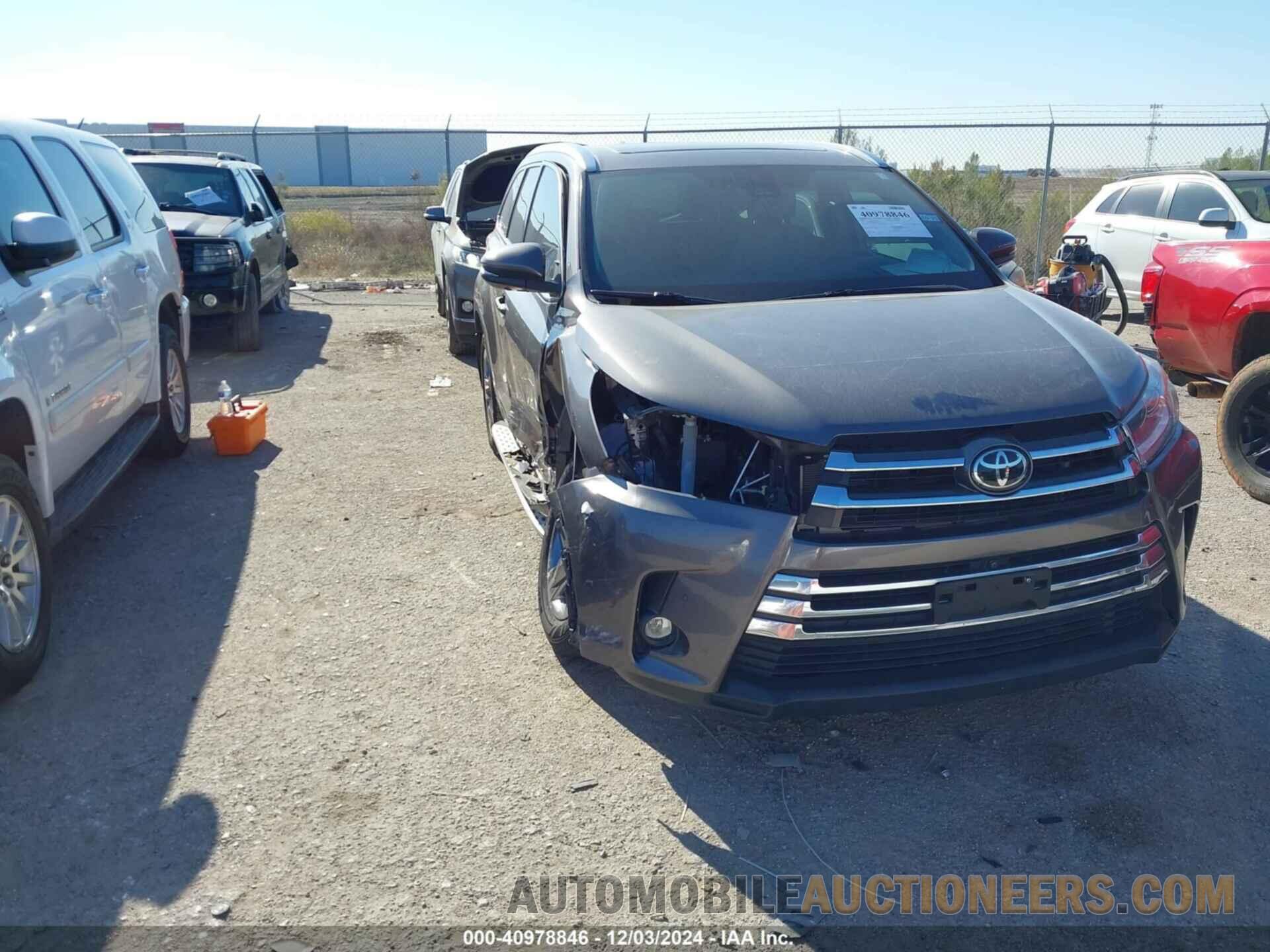 5TDDZRFH4KS709975 TOYOTA HIGHLANDER 2019