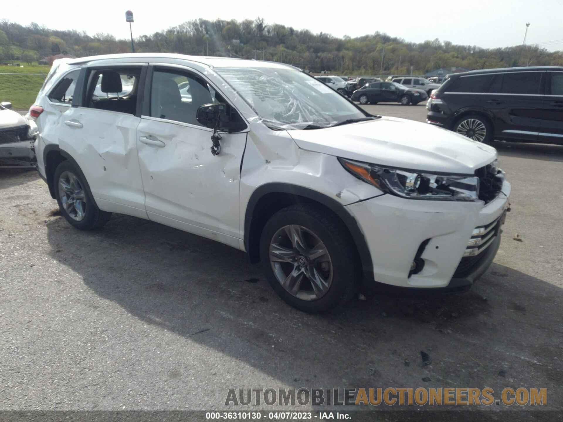 5TDDZRFH4KS720880 TOYOTA HIGHLANDER 2019