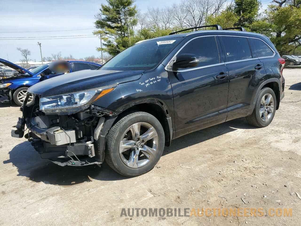 5TDDZRFH4KS726565 TOYOTA HIGHLANDER 2019