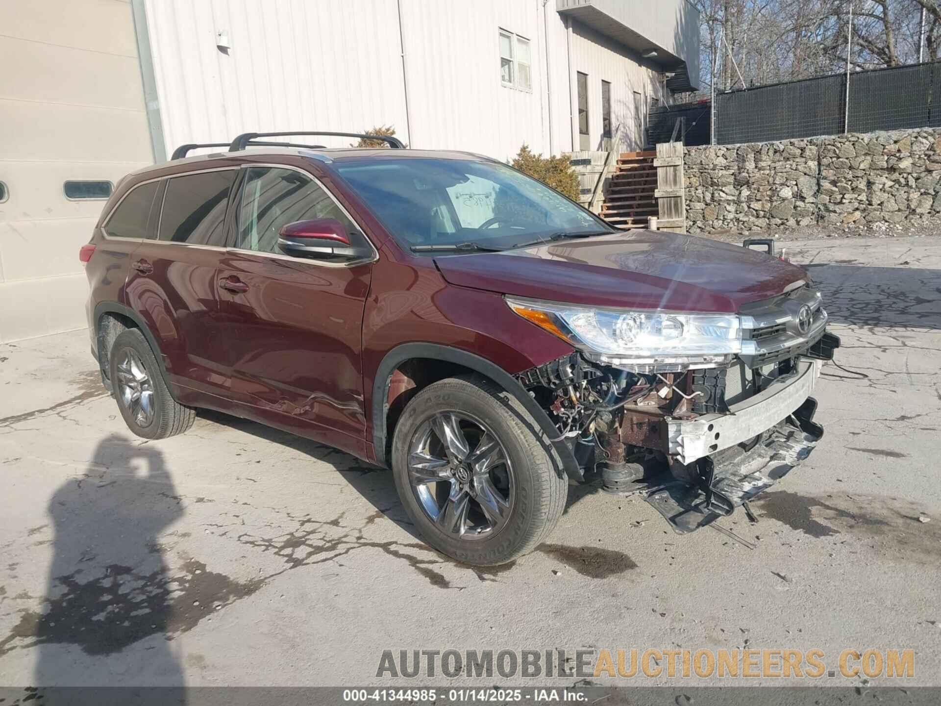 5TDDZRFH4KS729076 TOYOTA HIGHLANDER 2019