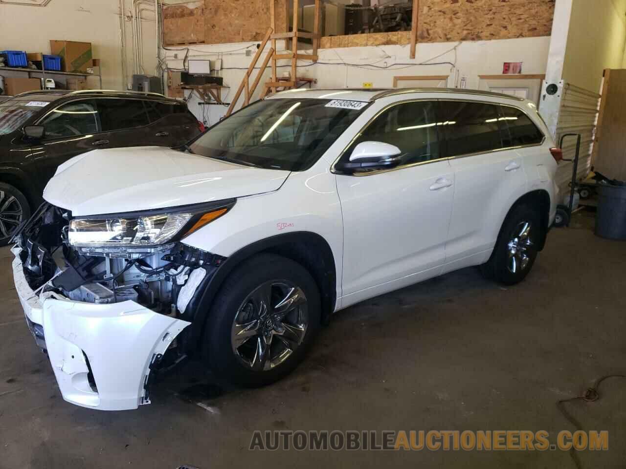 5TDDZRFH4KS945459 TOYOTA HIGHLANDER 2019