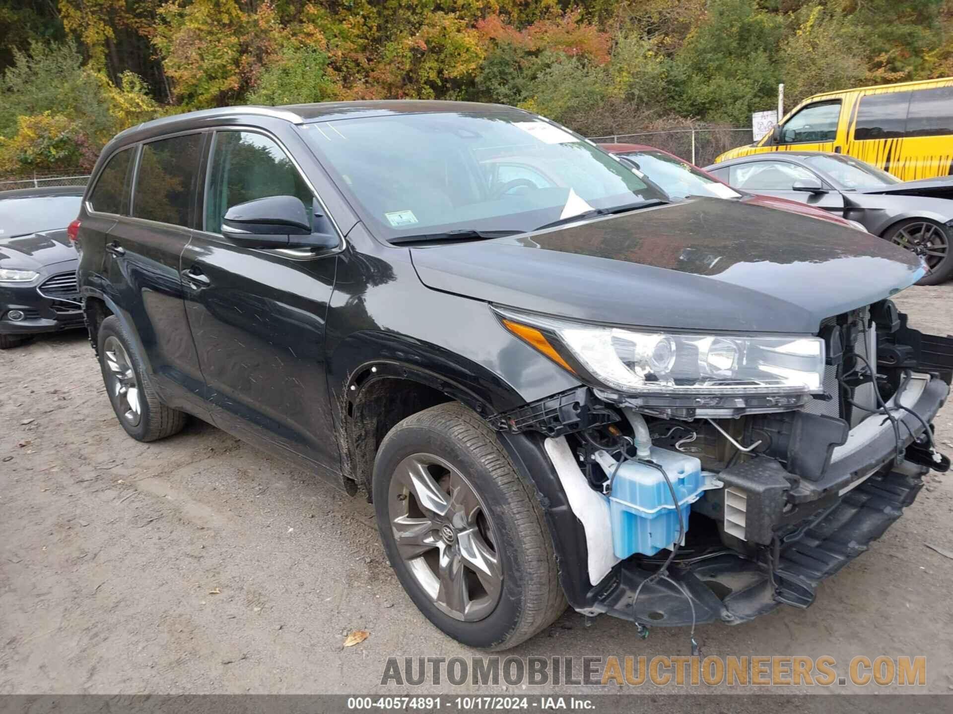 5TDDZRFH4KS968515 TOYOTA HIGHLANDER 2019