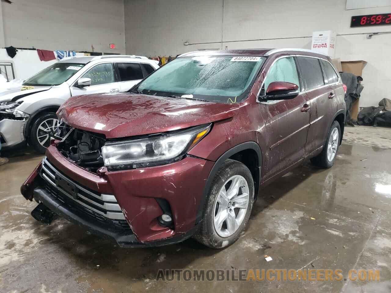 5TDDZRFH4KS998842 TOYOTA HIGHLANDER 2019