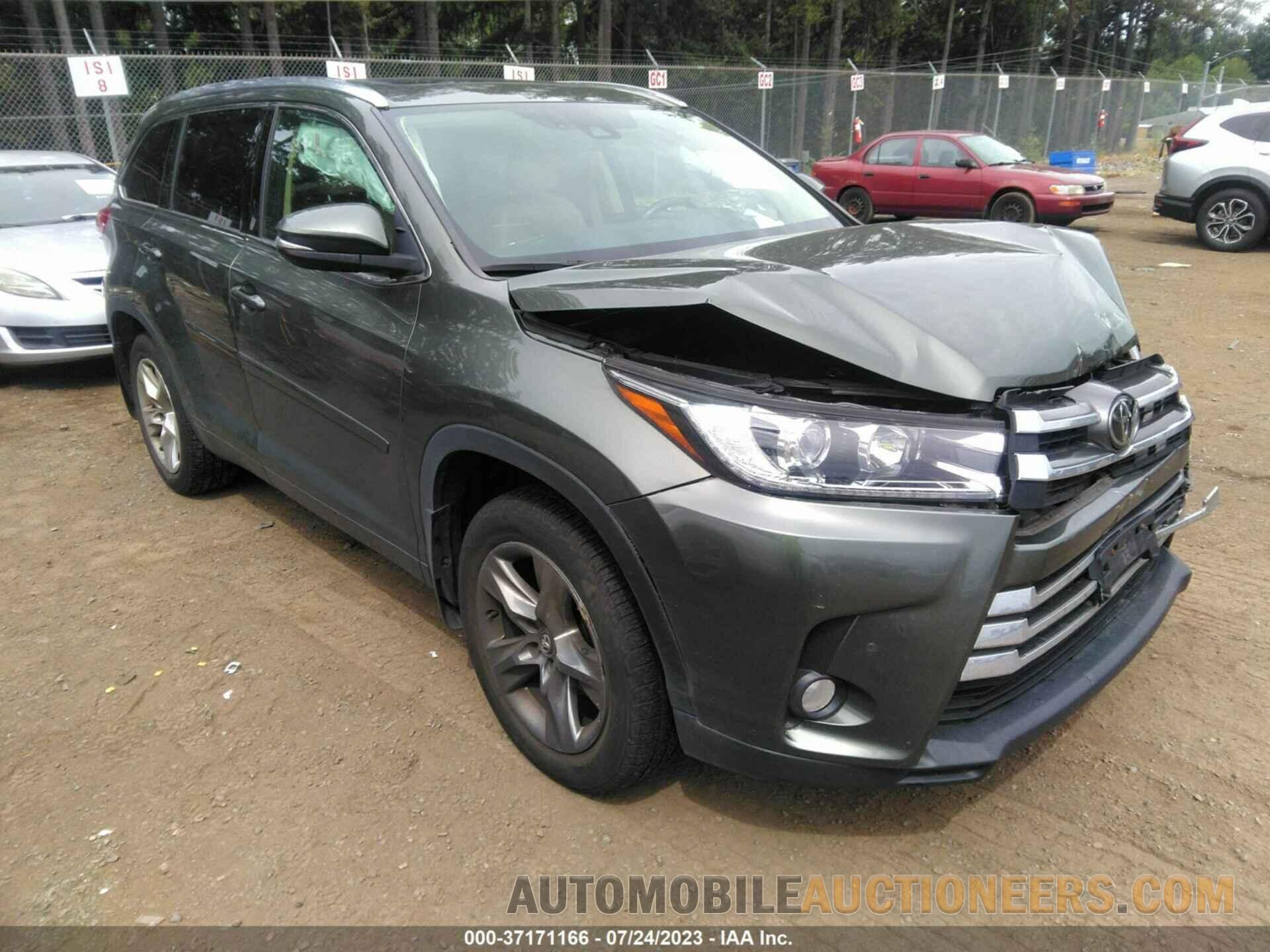 5TDDZRFH5HS381152 TOYOTA HIGHLANDER 2017