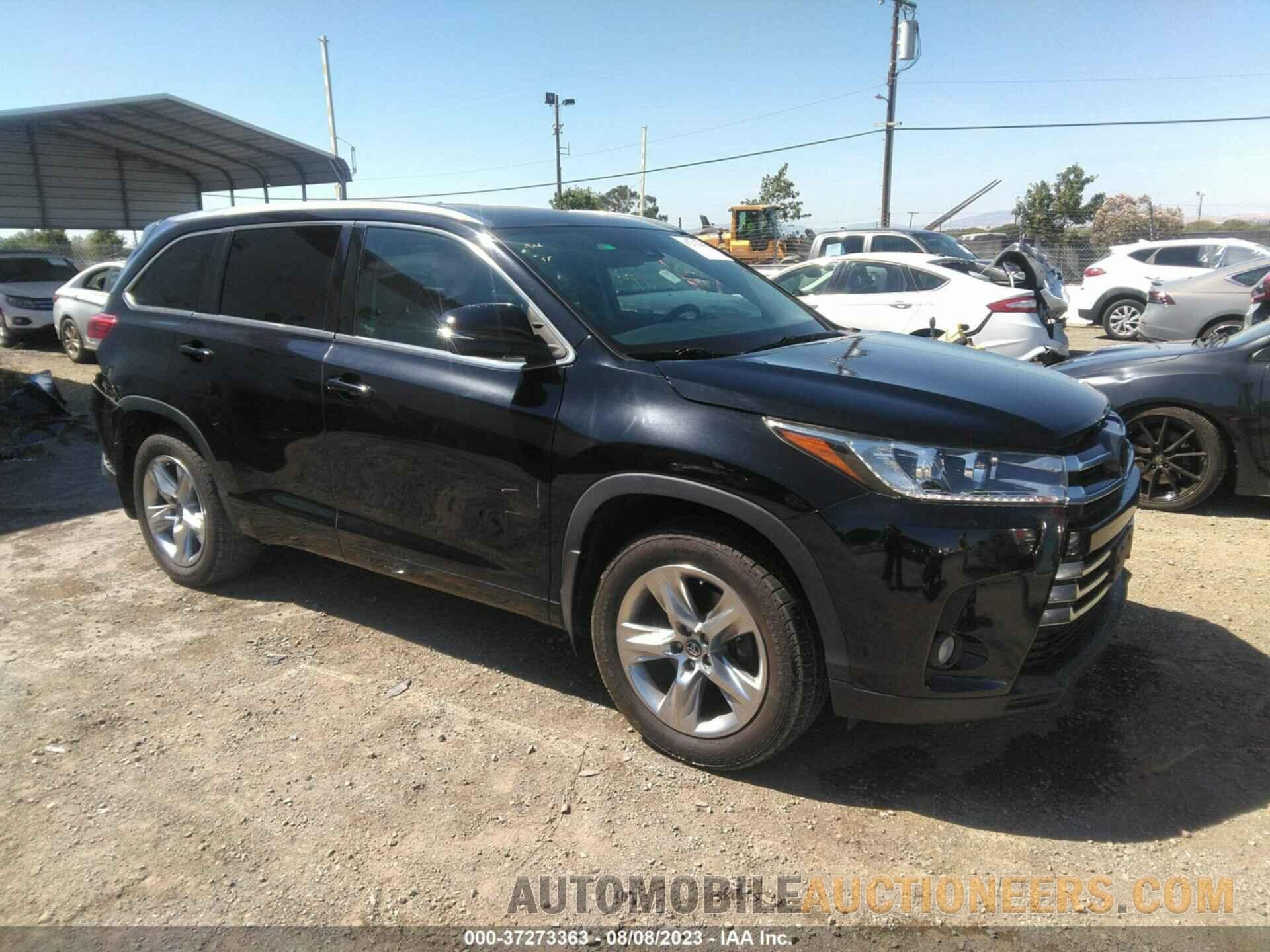 5TDDZRFH5HS382835 TOYOTA HIGHLANDER 2017