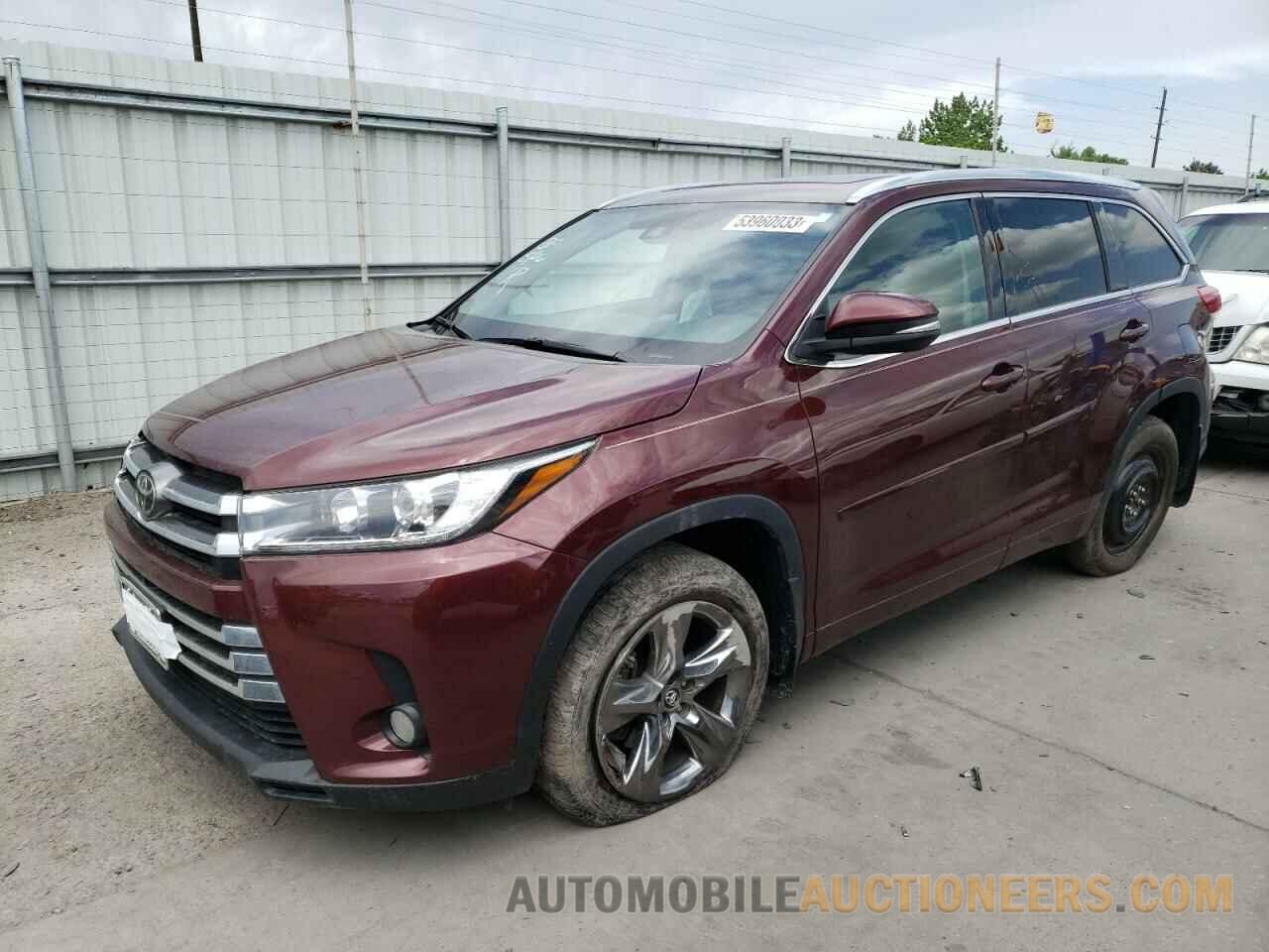 5TDDZRFH5HS434514 TOYOTA HIGHLANDER 2017