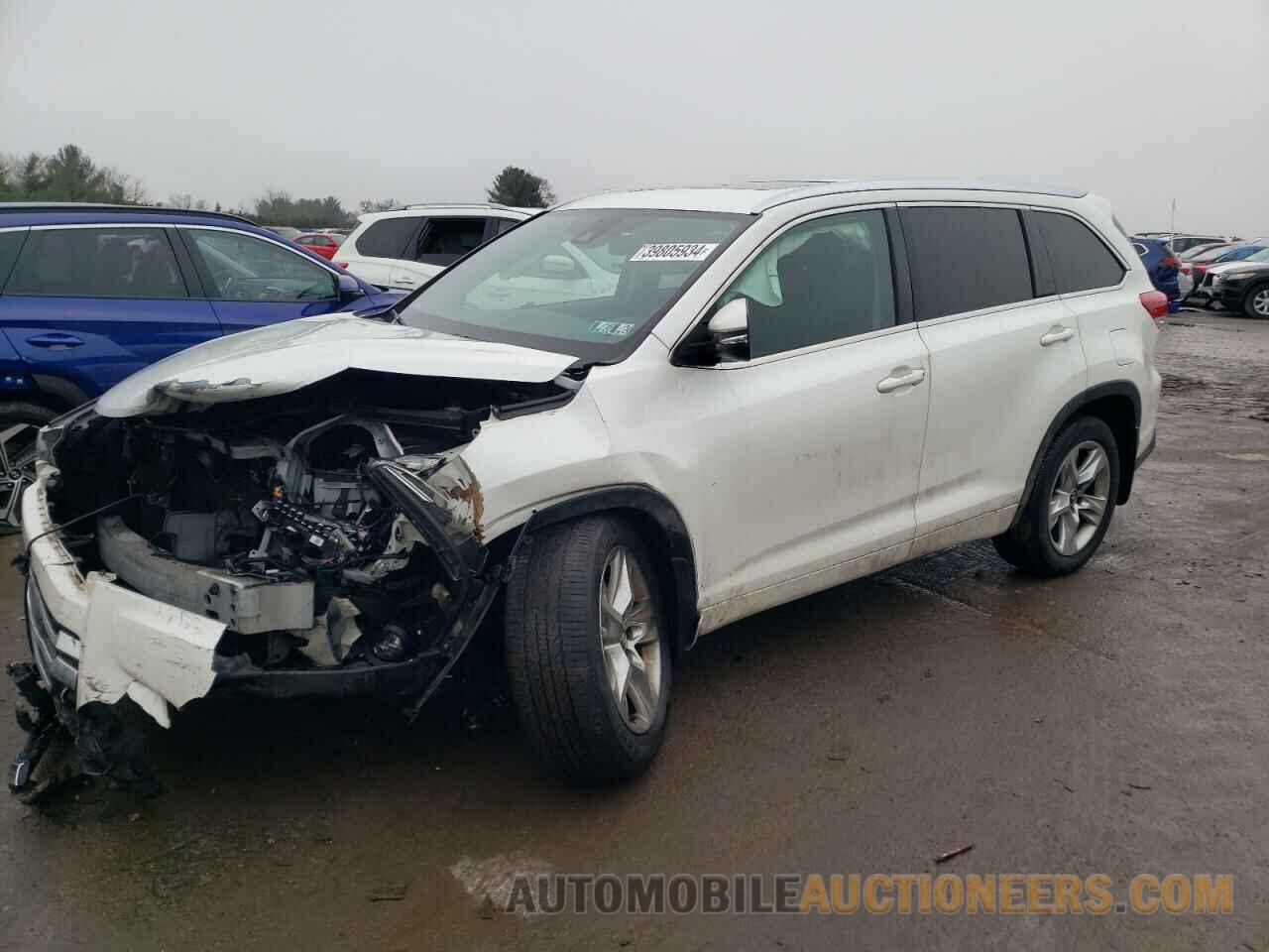 5TDDZRFH5HS437042 TOYOTA HIGHLANDER 2017