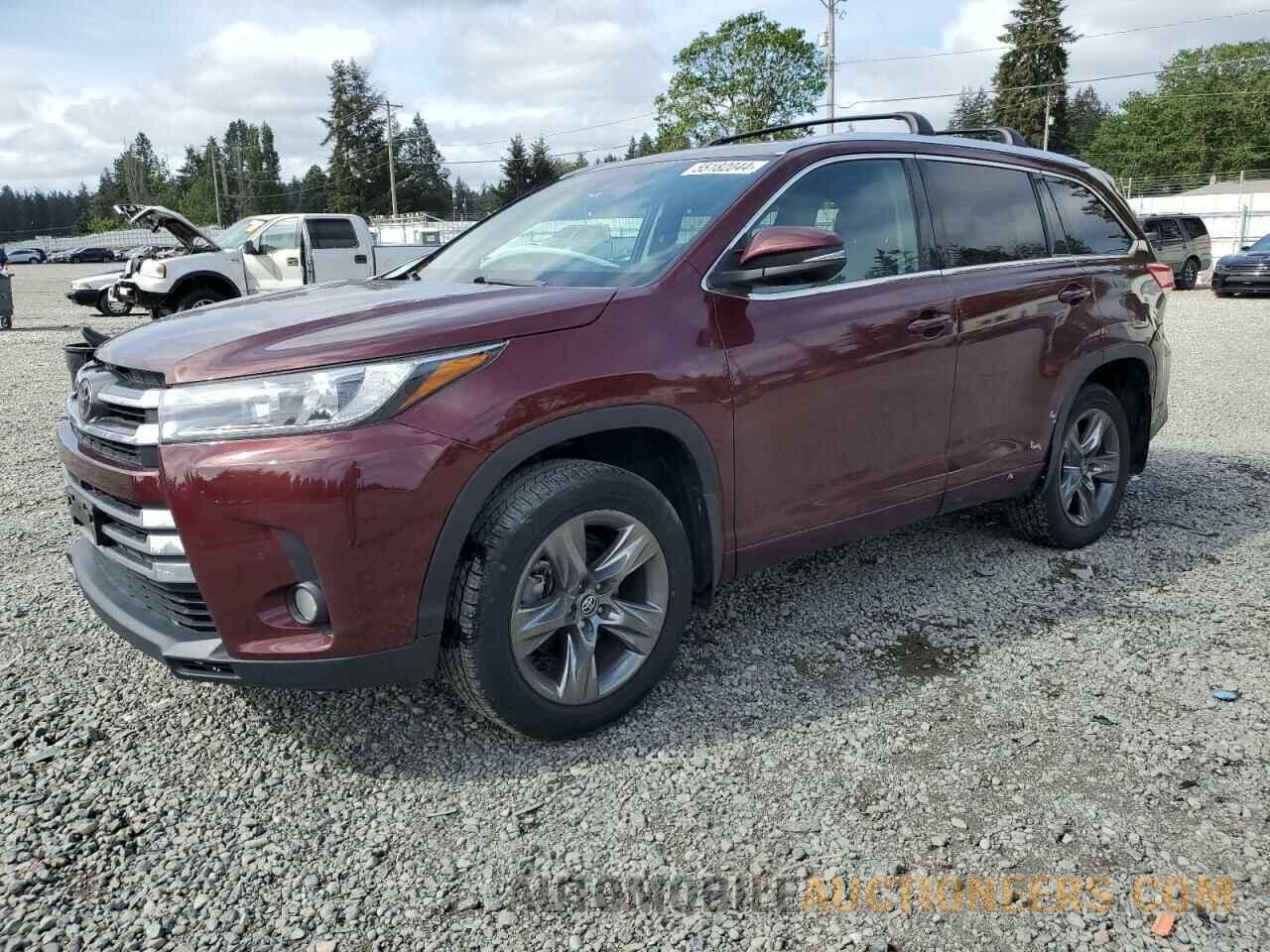 5TDDZRFH5HS452348 TOYOTA HIGHLANDER 2017