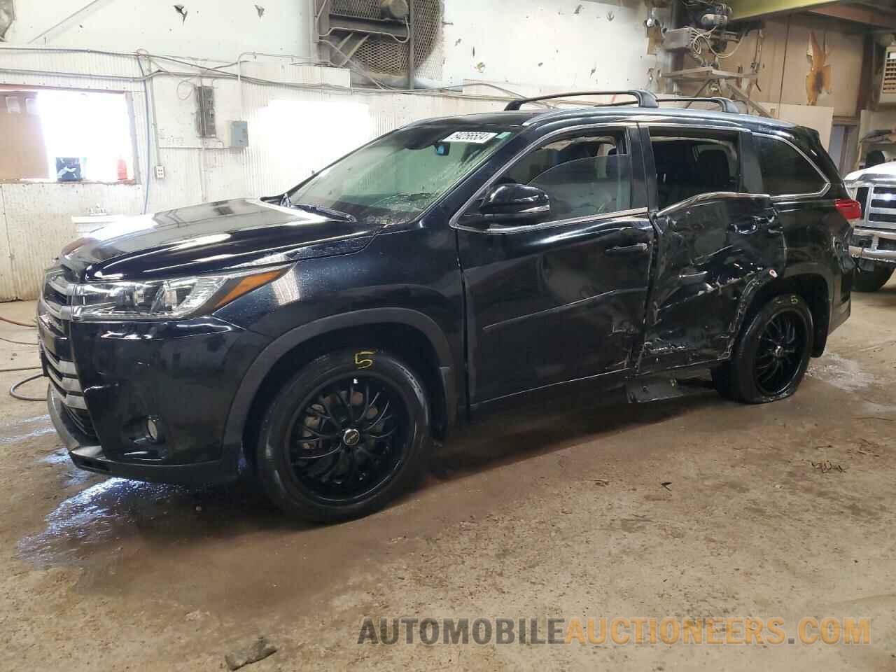 5TDDZRFH5HS456707 TOYOTA HIGHLANDER 2017