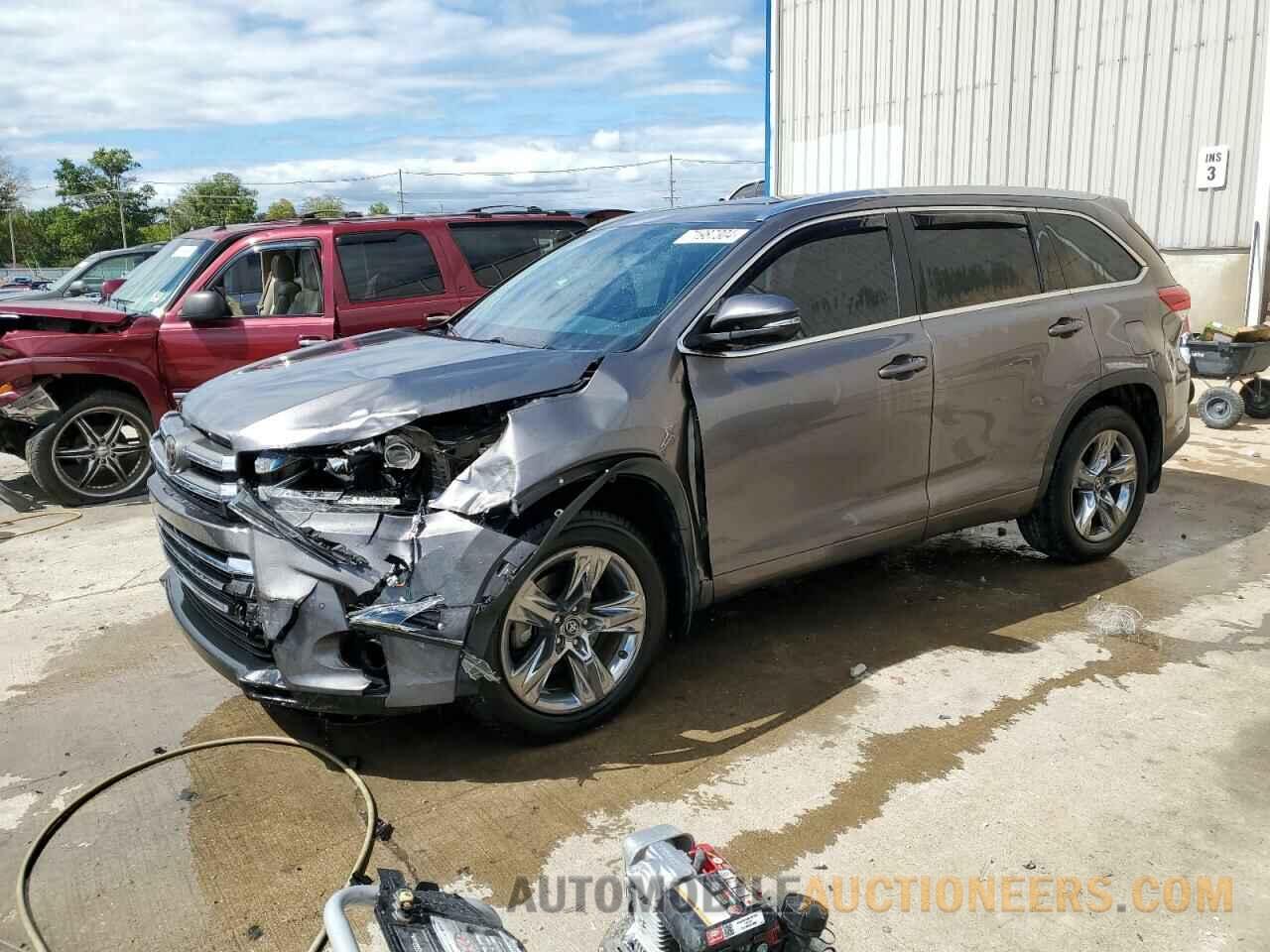 5TDDZRFH5HS484152 TOYOTA HIGHLANDER 2017